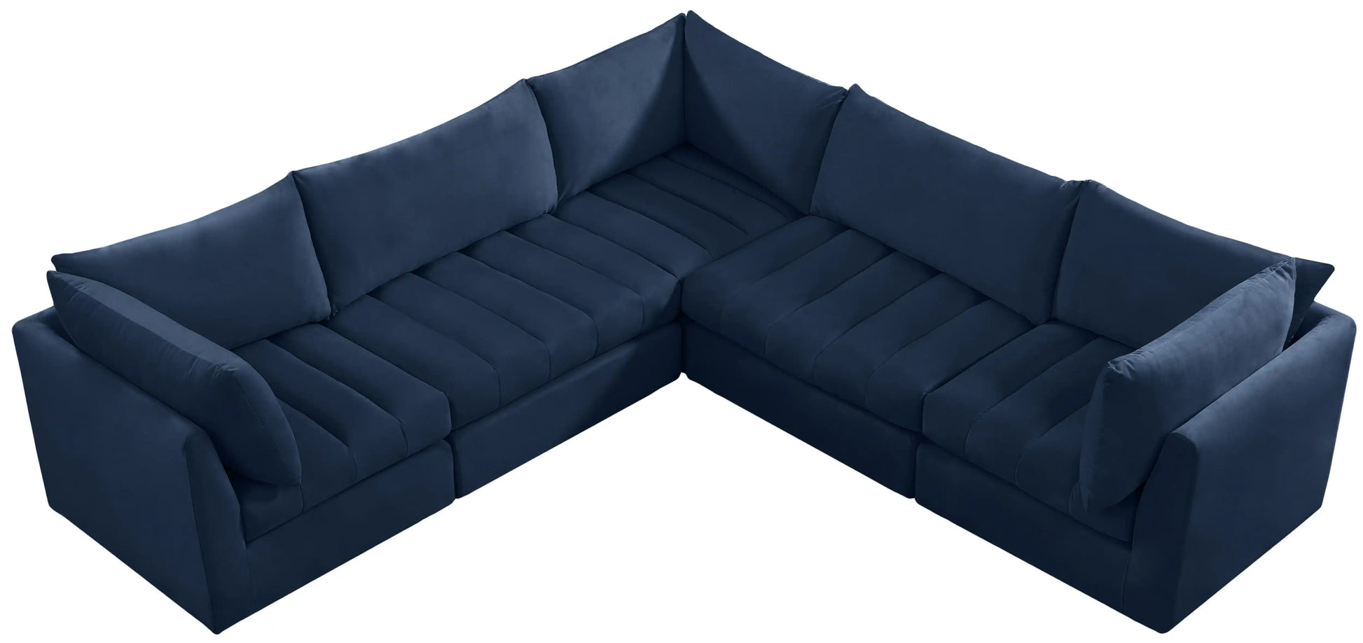 Jacob - Modular Corner Sectional 5 Piece - Best Buy Furniture