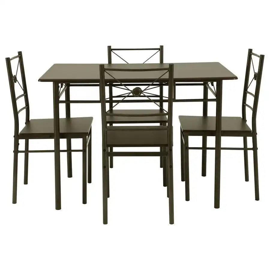 Anna - 5-Piece Rectangular Dining Set - Best Buy Furniture
