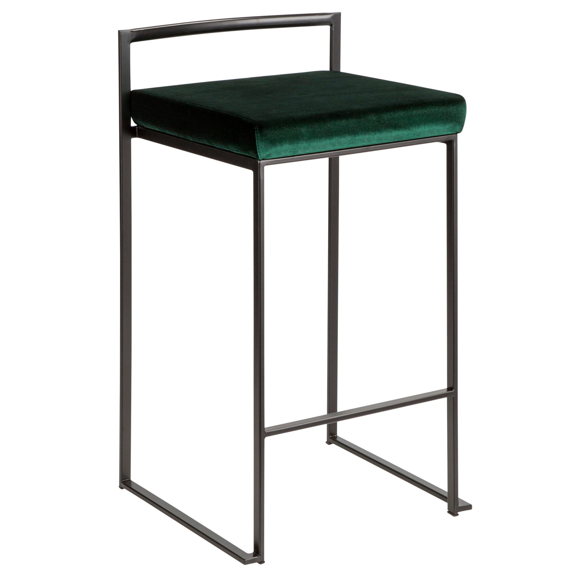 Fuji - Contemporary Style Stackable Counter Stool - Best Buy Furniture