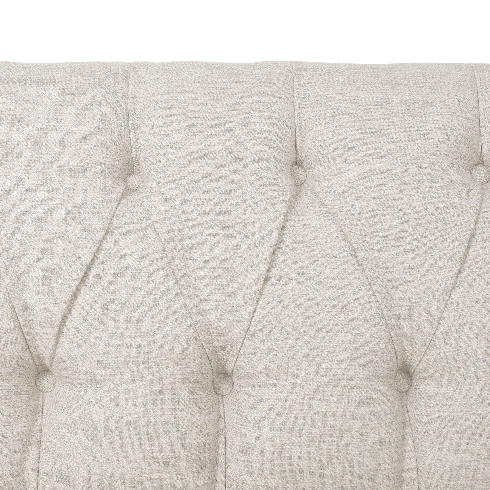 Sophisticated Loveseat With Diamond Stitched Detailing