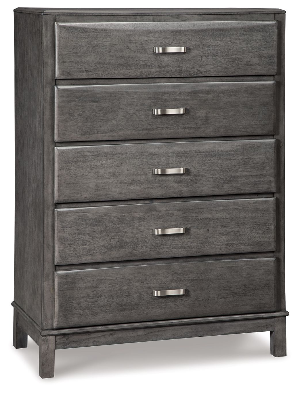 Caitbrook - Five Drawer Chest - Gray - Best Buy Furniture