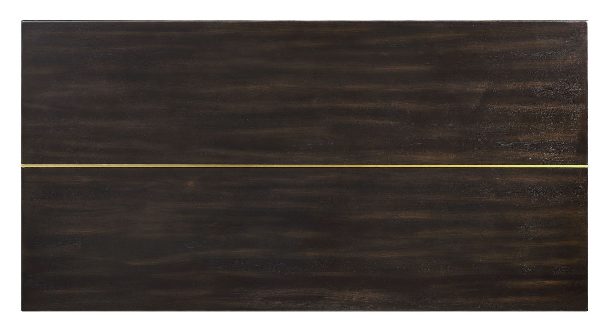 Jaramillo - Rustic Dining Table - Espresso / Gold - Best Buy Furniture