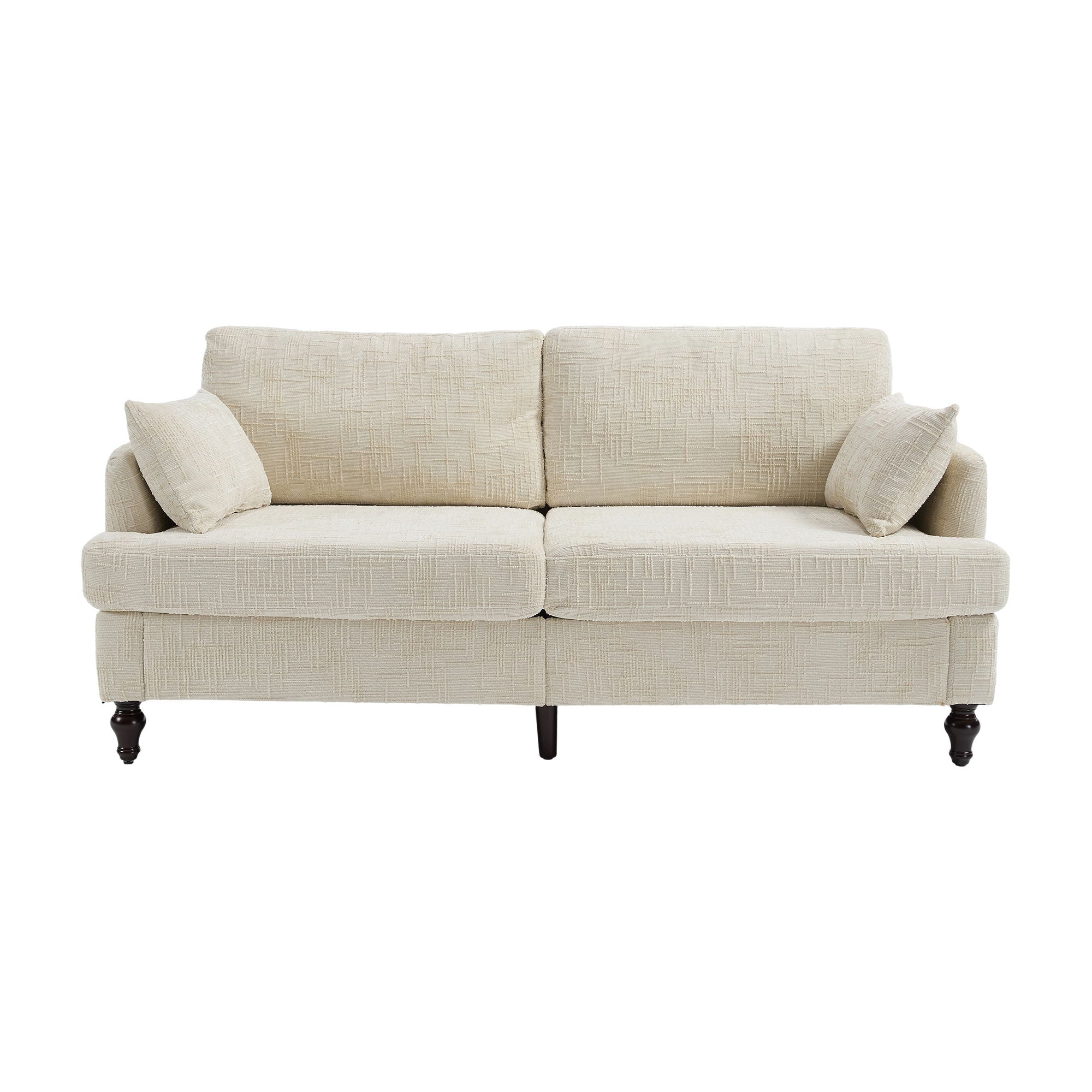 Chenille 2 Seater Sofa With LED Light, USB Charging Port, And Storage Bag - Best Buy Furniture