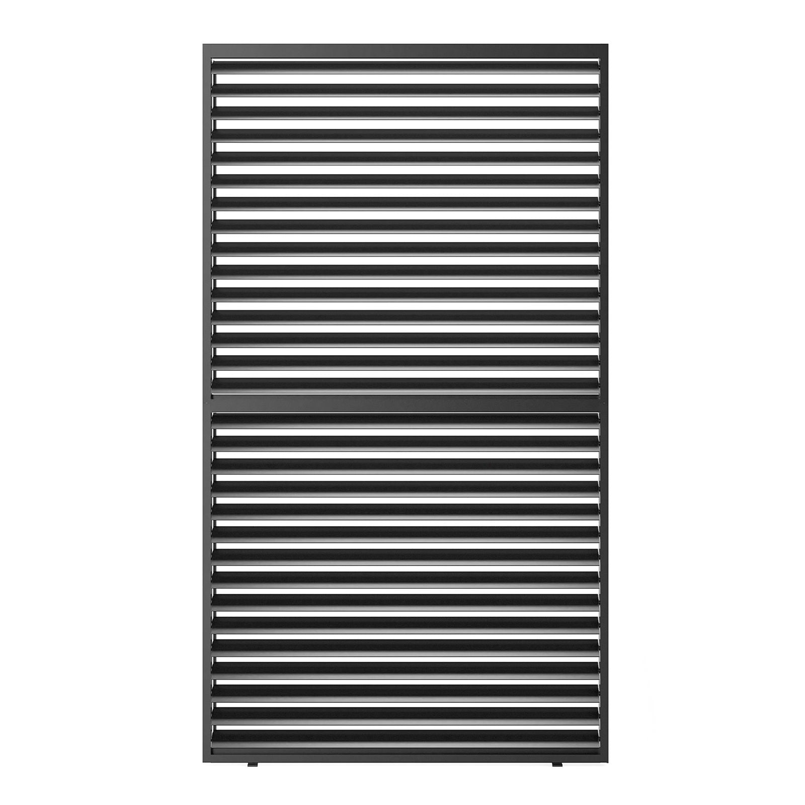 Louver Grille 1 / 3 13Ft Frame & Louvers - Black - Best Buy Furniture