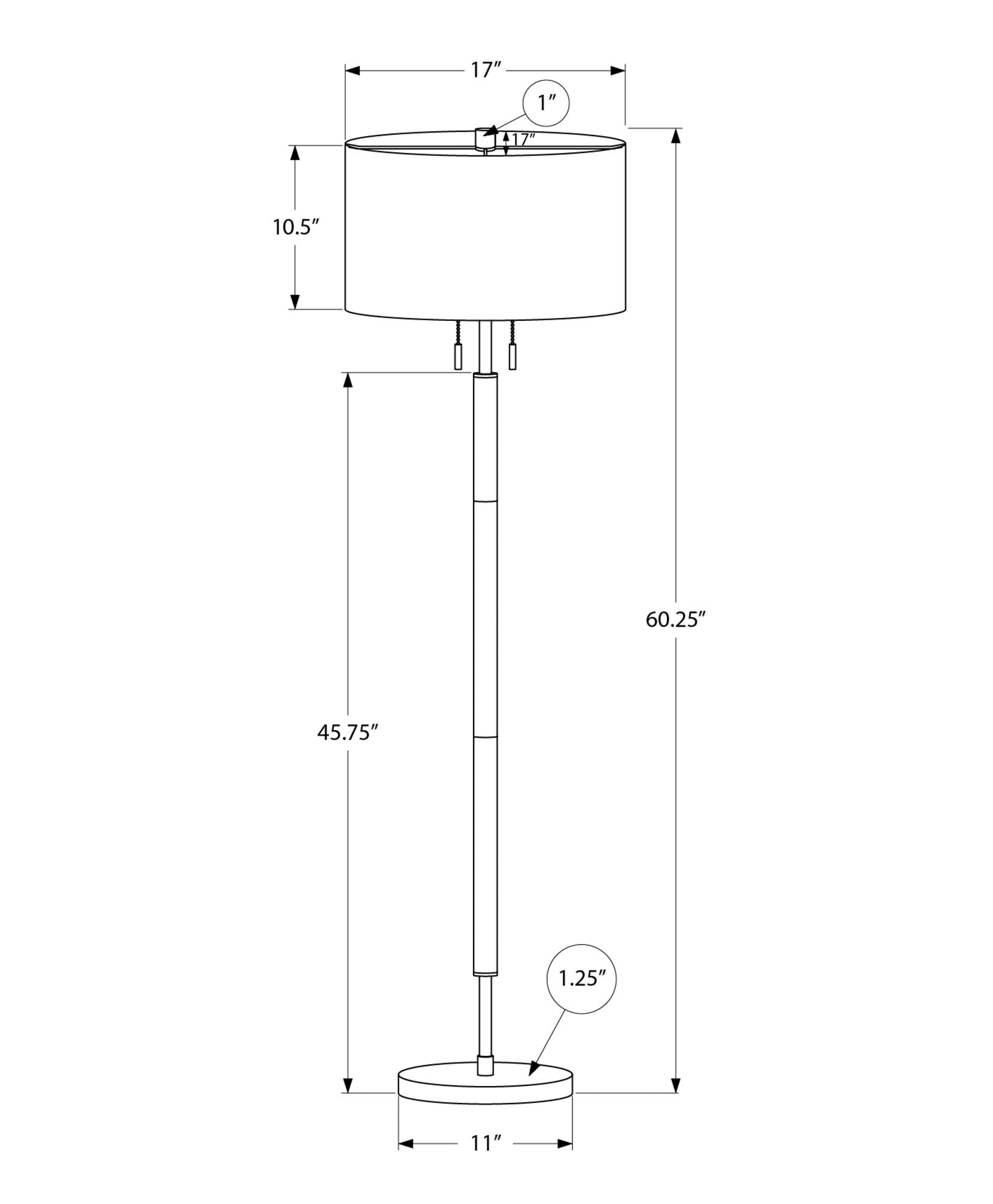Floor Lamp Lighting - Black - Best Buy Furniture