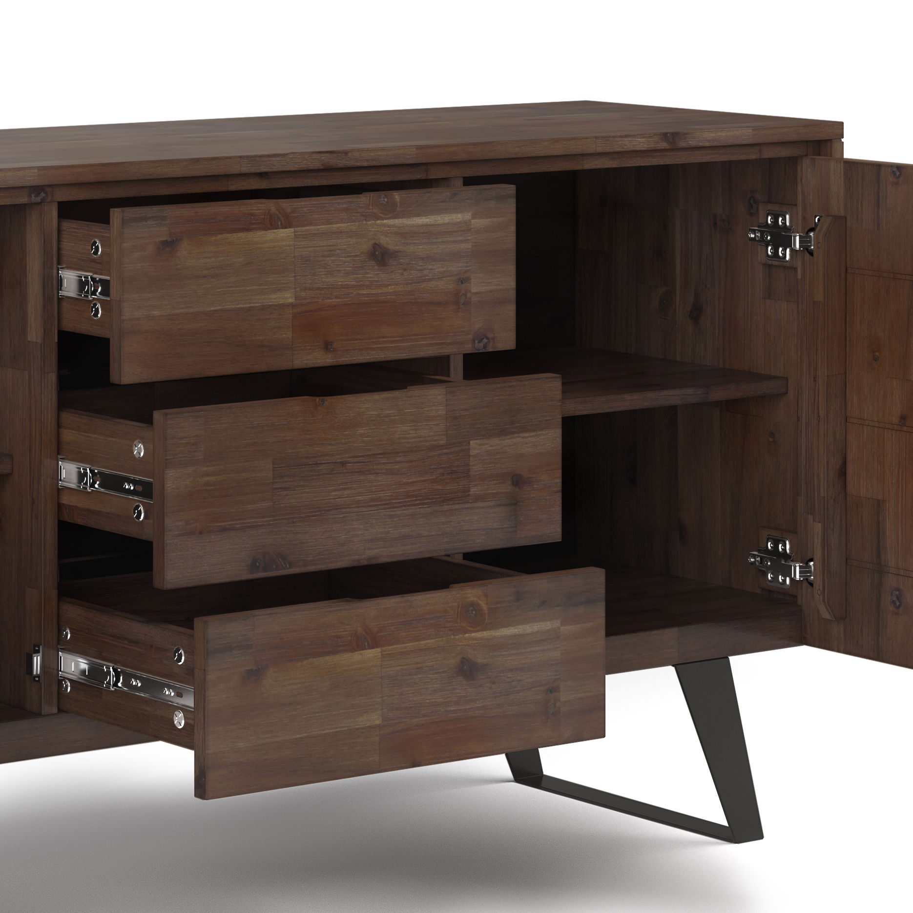 Lowry - Handcrafted Sideboard Buffet - Best Buy Furniture