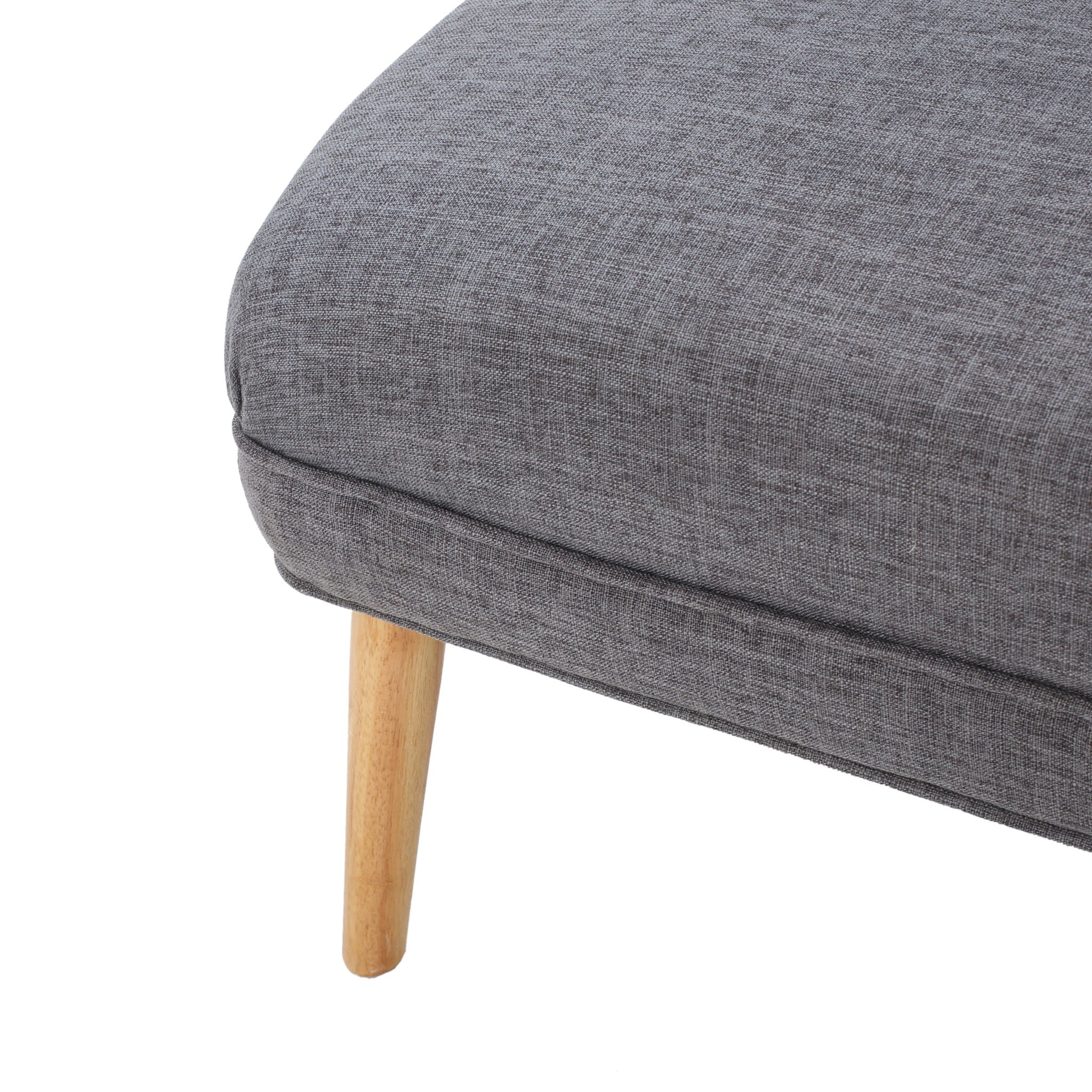 Elegant Classic Upholstered Loveseat With Curved Backrest - Best Buy Furniture