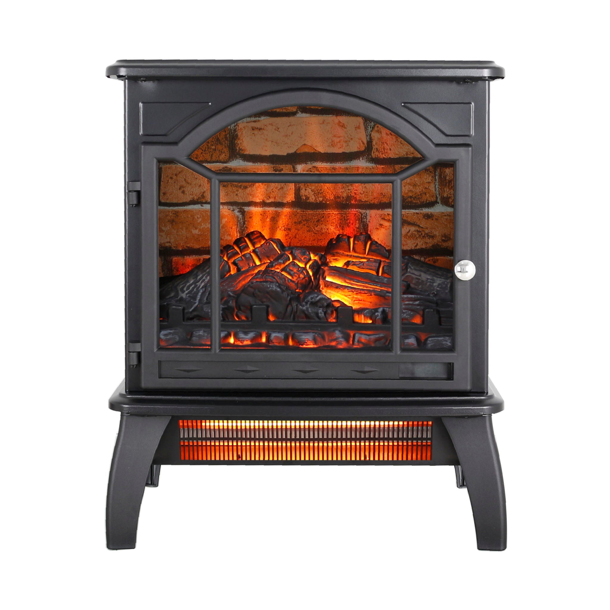 3D Flame Electric Infrared Quartz Fireplace Stove With Remote Control - Best Buy Furniture