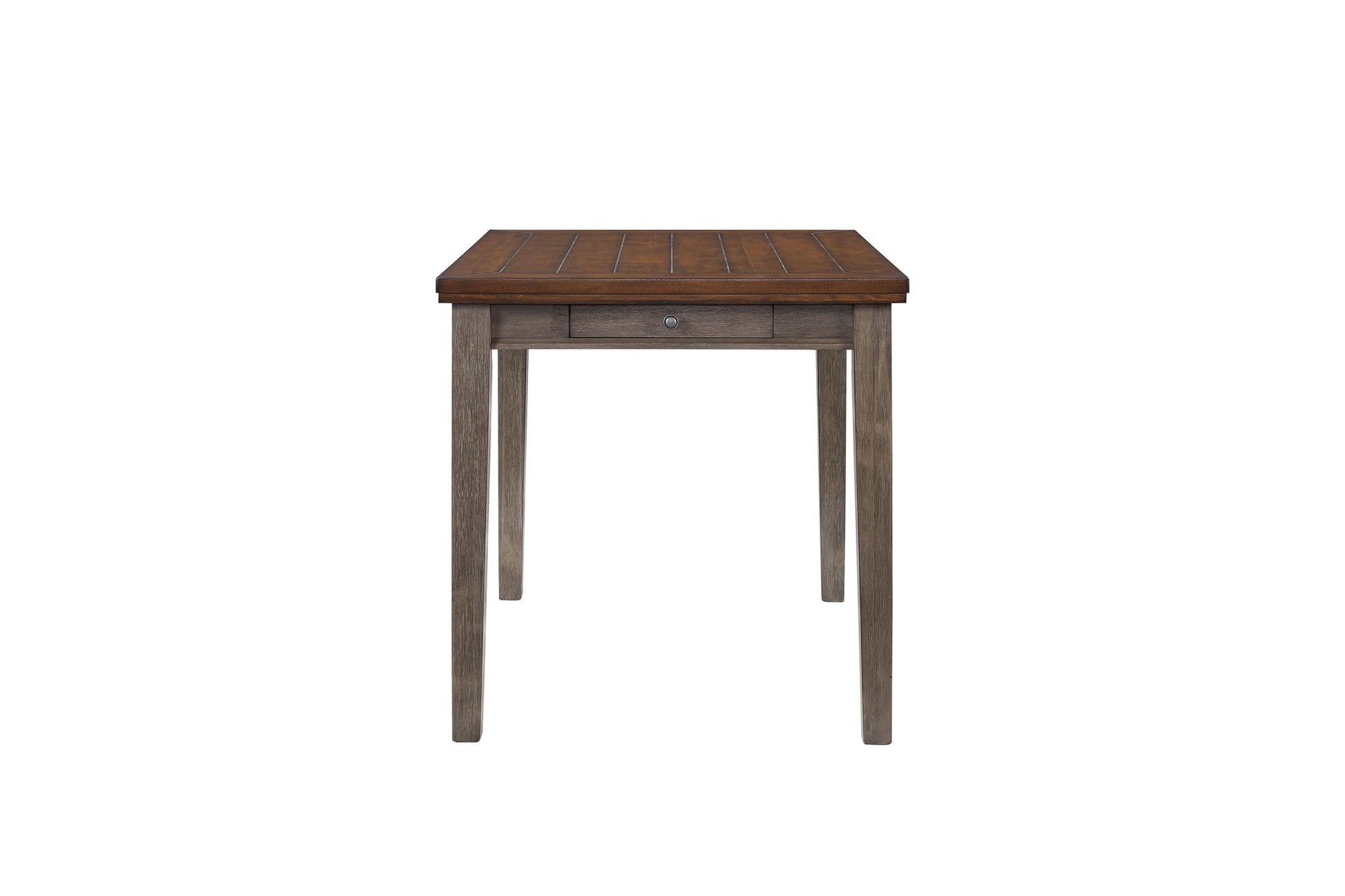 Counter Height Two Tone 4 Drawer Dining Table - Gray - Best Buy Furniture