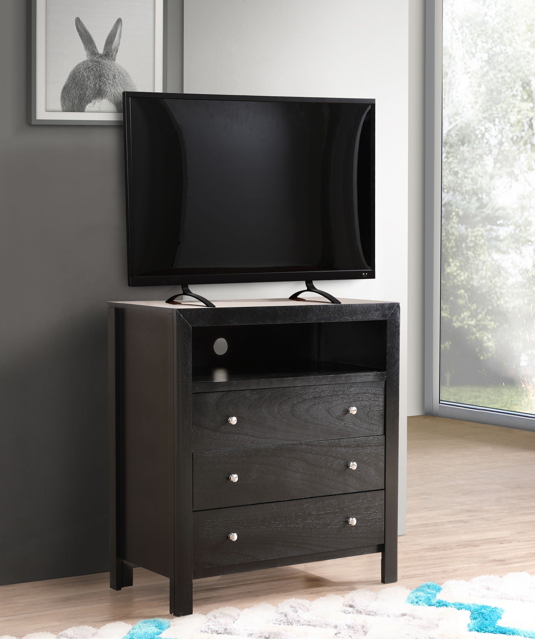 Elegant Transitional Media Chest - Best Buy Furniture