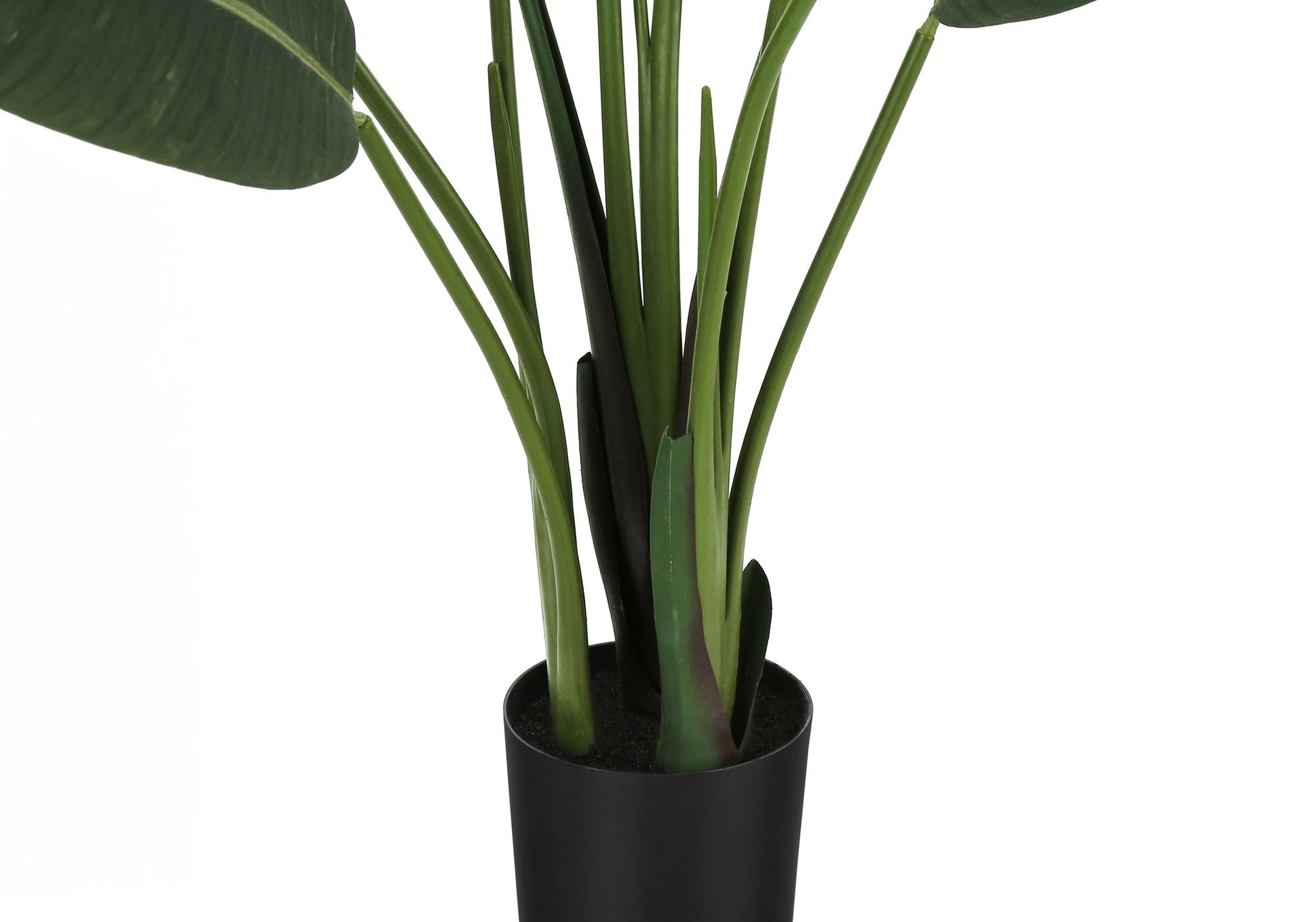 60" Tall, Artificial Plant, Bird Of Paradise Tree, Indoor, Faux, Fake, Floor, Greenery, Potted, Decorative - Green / Black - Best Buy Furniture