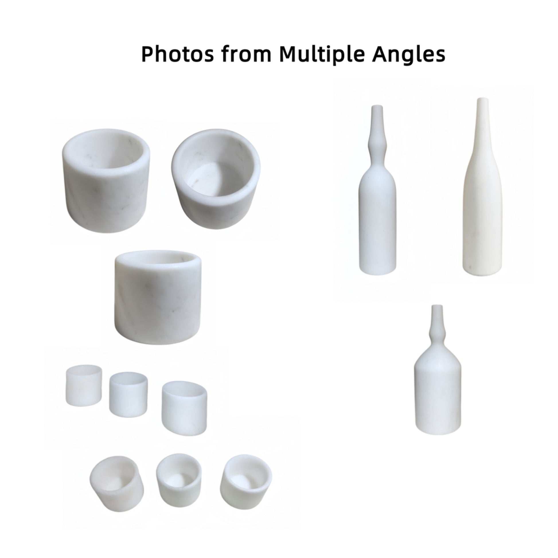 7 Pieces Luxury Natural Marble Living Room Accessories Set - Best Buy Furniture
