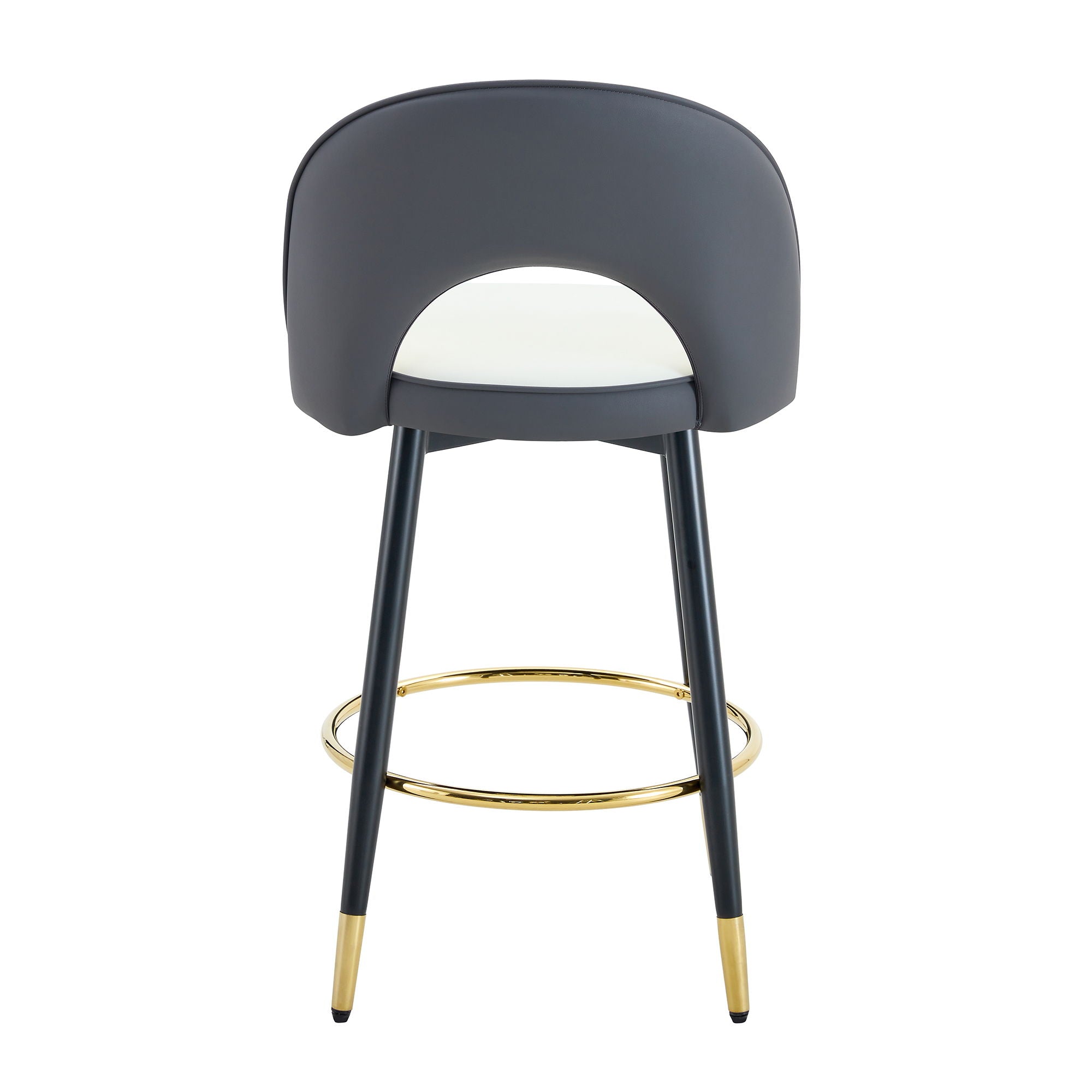 Upholstered Rotatable Bar Chair With Metal Legs For Dining Room - Best Buy Furniture