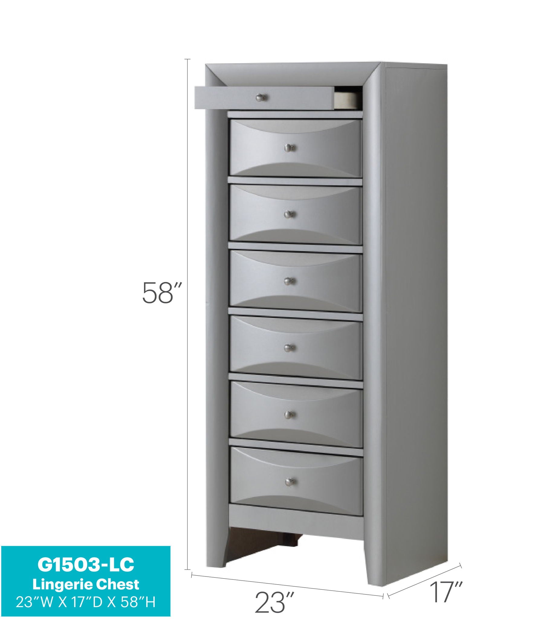 Marilla - 7 Drawer Lingerie Chest - Best Buy Furniture