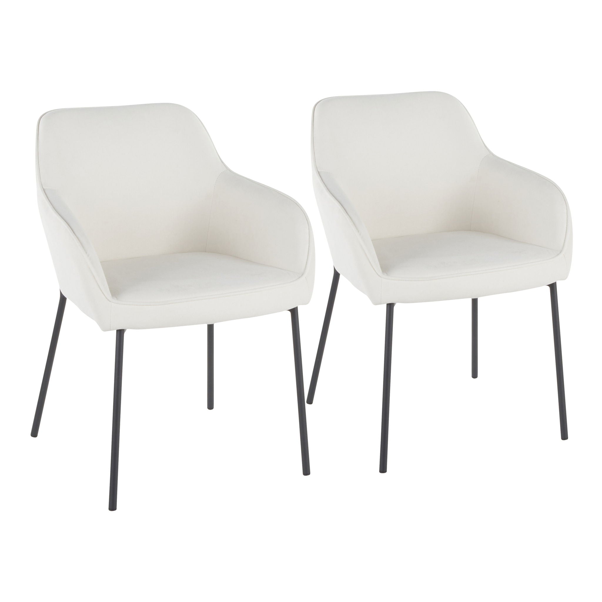 Daniella - Contemporary, Dining Chair (Set of 2) - Best Buy Furniture