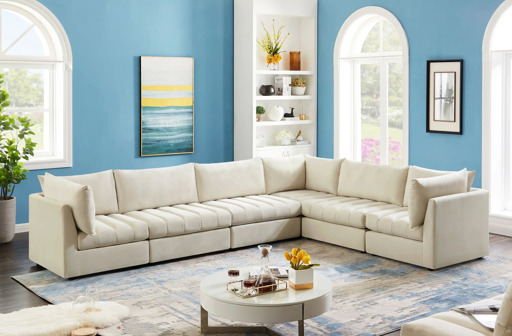 Jacob - 6 Pc. Modular Sectional - Best Buy Furniture