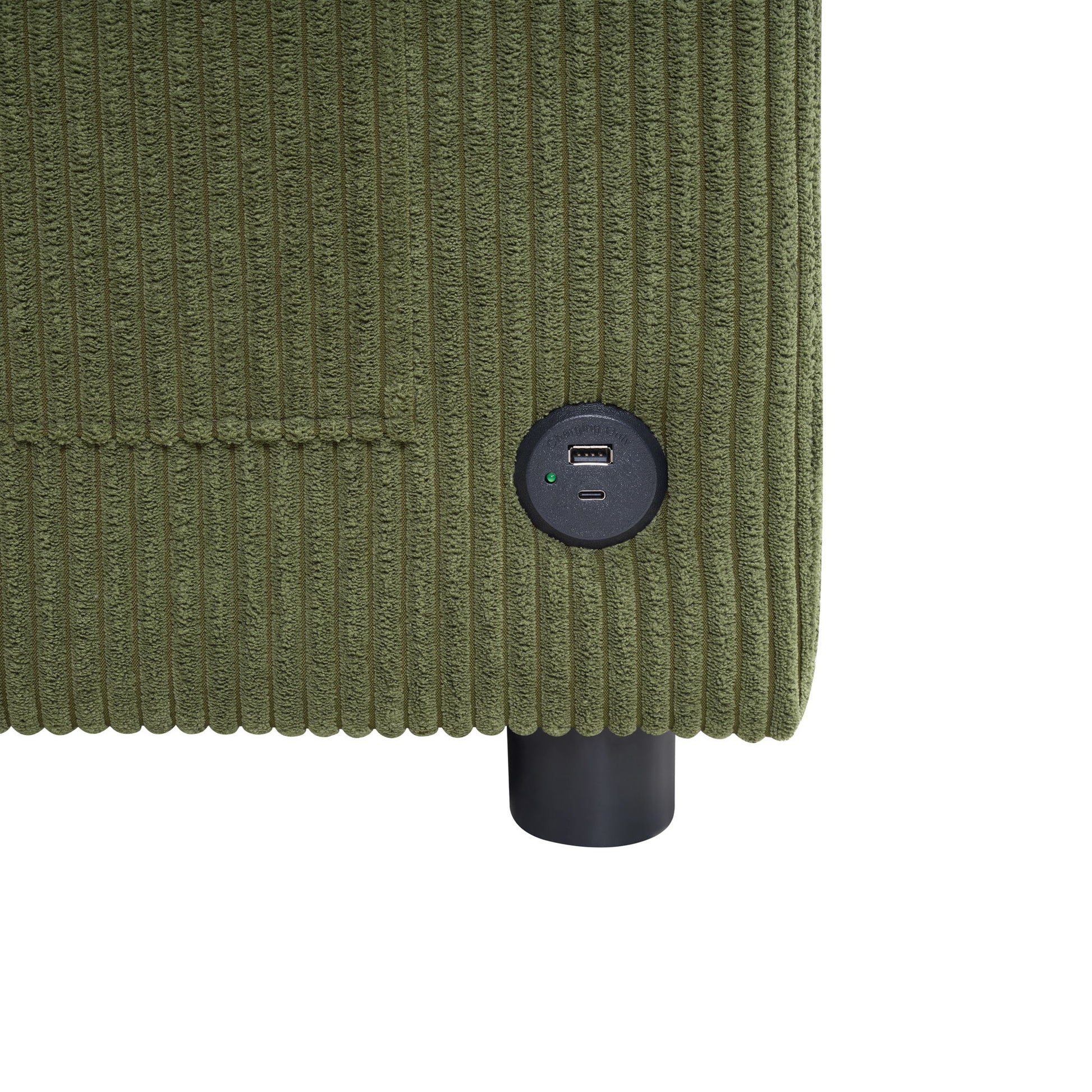 Sleeper Sofa With Foldable Mattress, USB Ports, Side Table & Storage Pocket - Best Buy Furniture