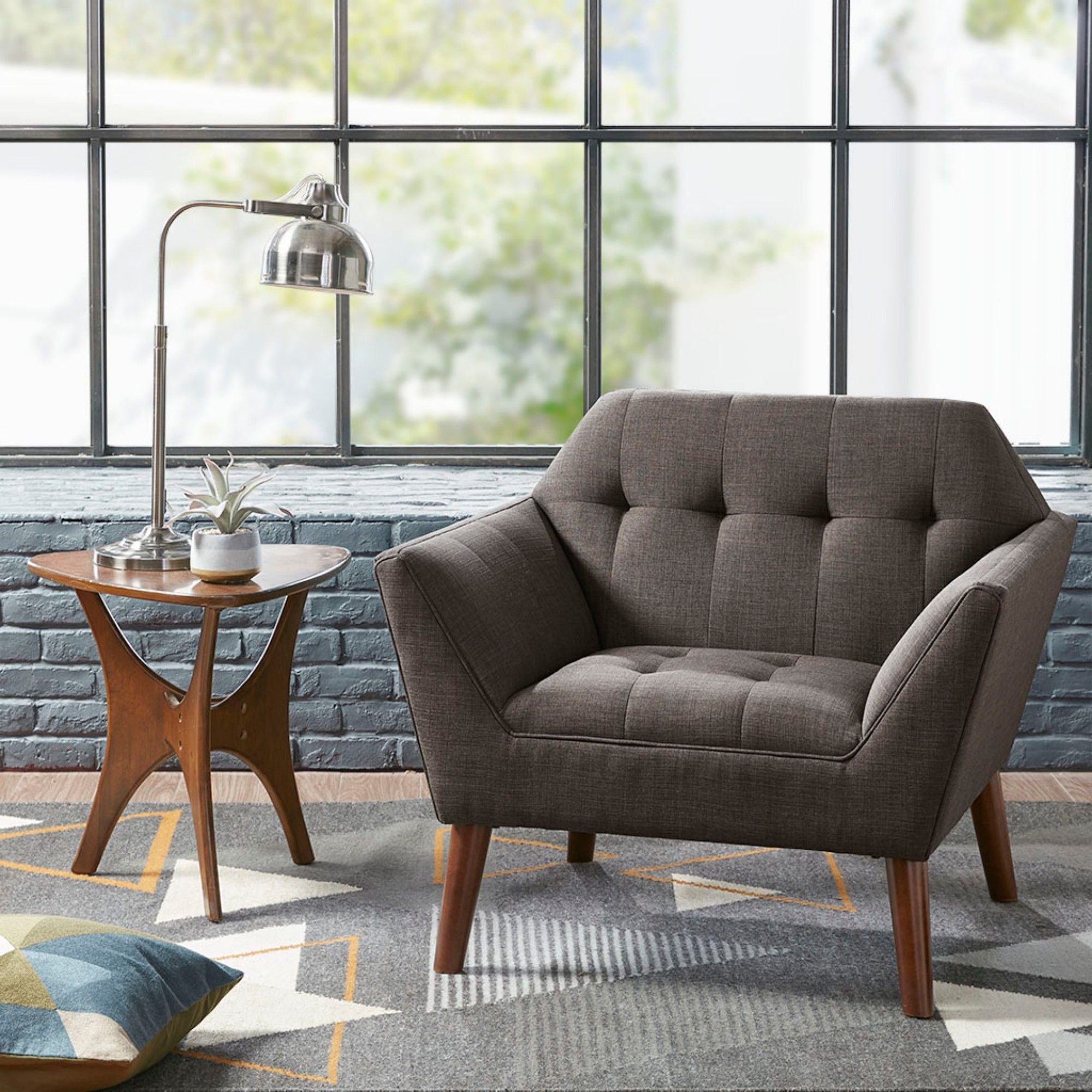 Modern Lounge Chair With Button Tufting - Best Buy Furniture