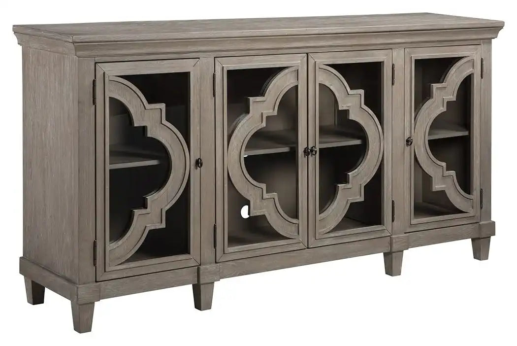 Fossil Ridge - Accent Cabinet - Gray - Best Buy Furniture