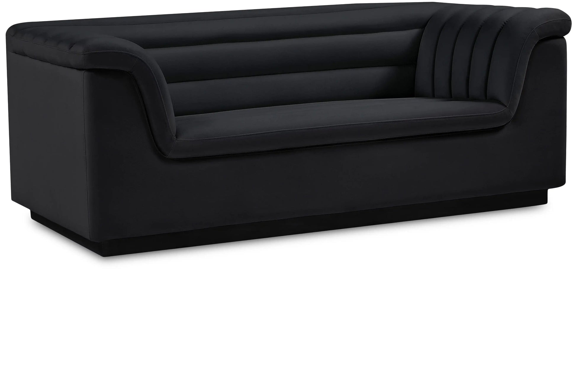 Cascade - Velvet Loveseat - Best Buy Furniture