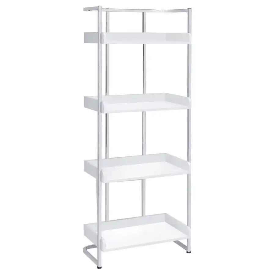 Ember - 4-Shelf Bookcase - Best Buy Furniture