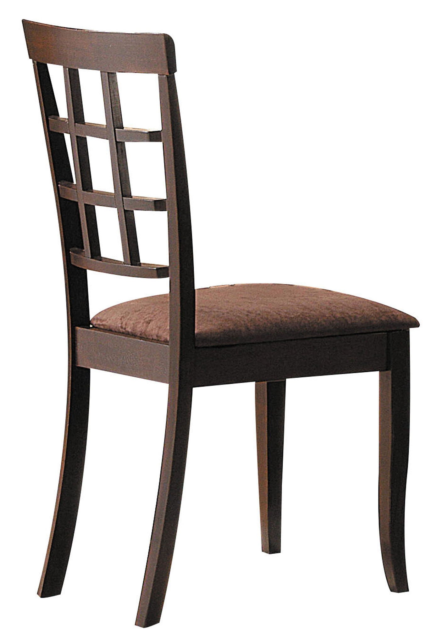 Cardiff - Micro Side Chair (Set of 2) - Dark Brown - Best Buy Furniture