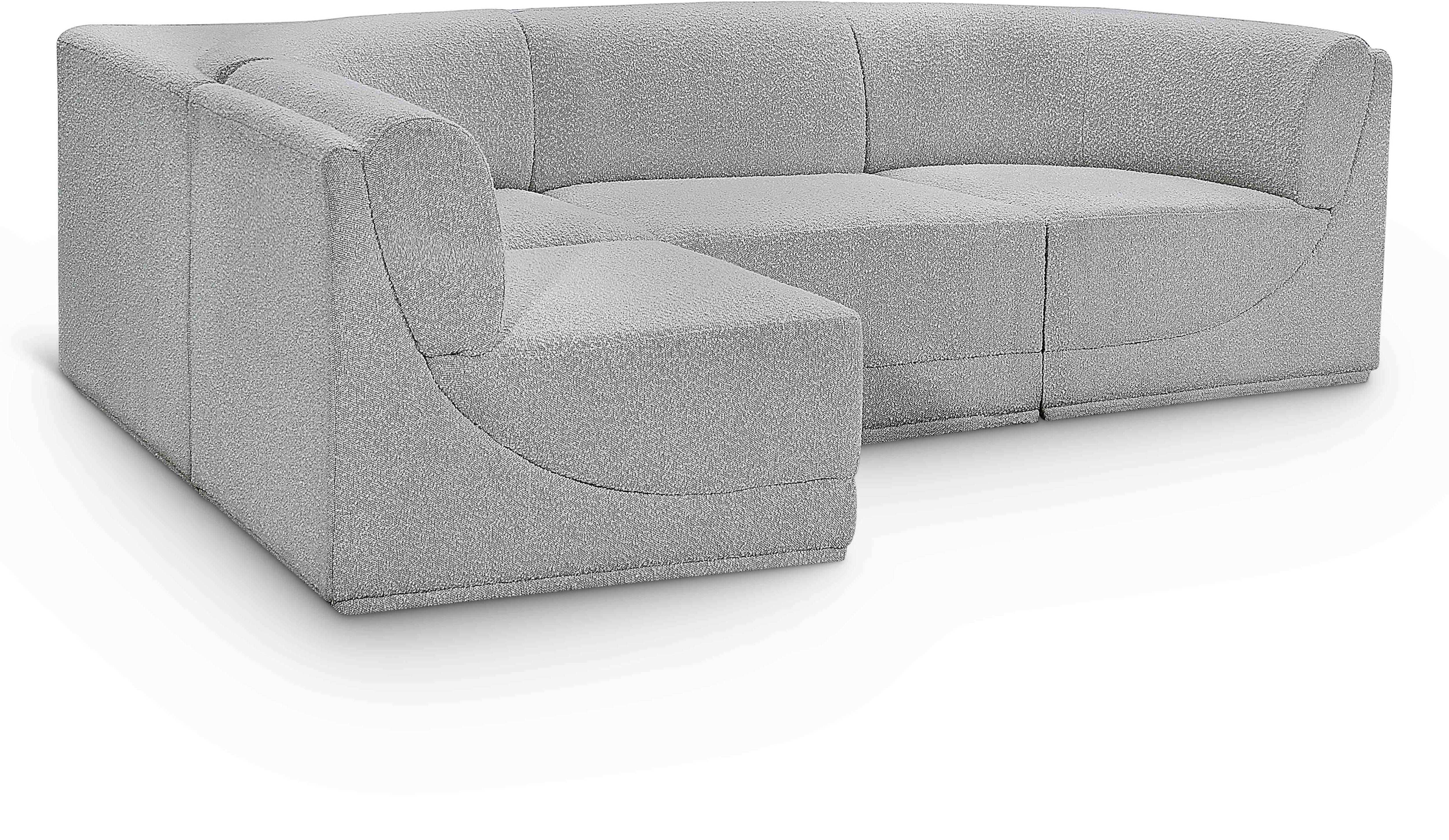 Ollie - 4 Piece Modular Sectional - Best Buy Furniture