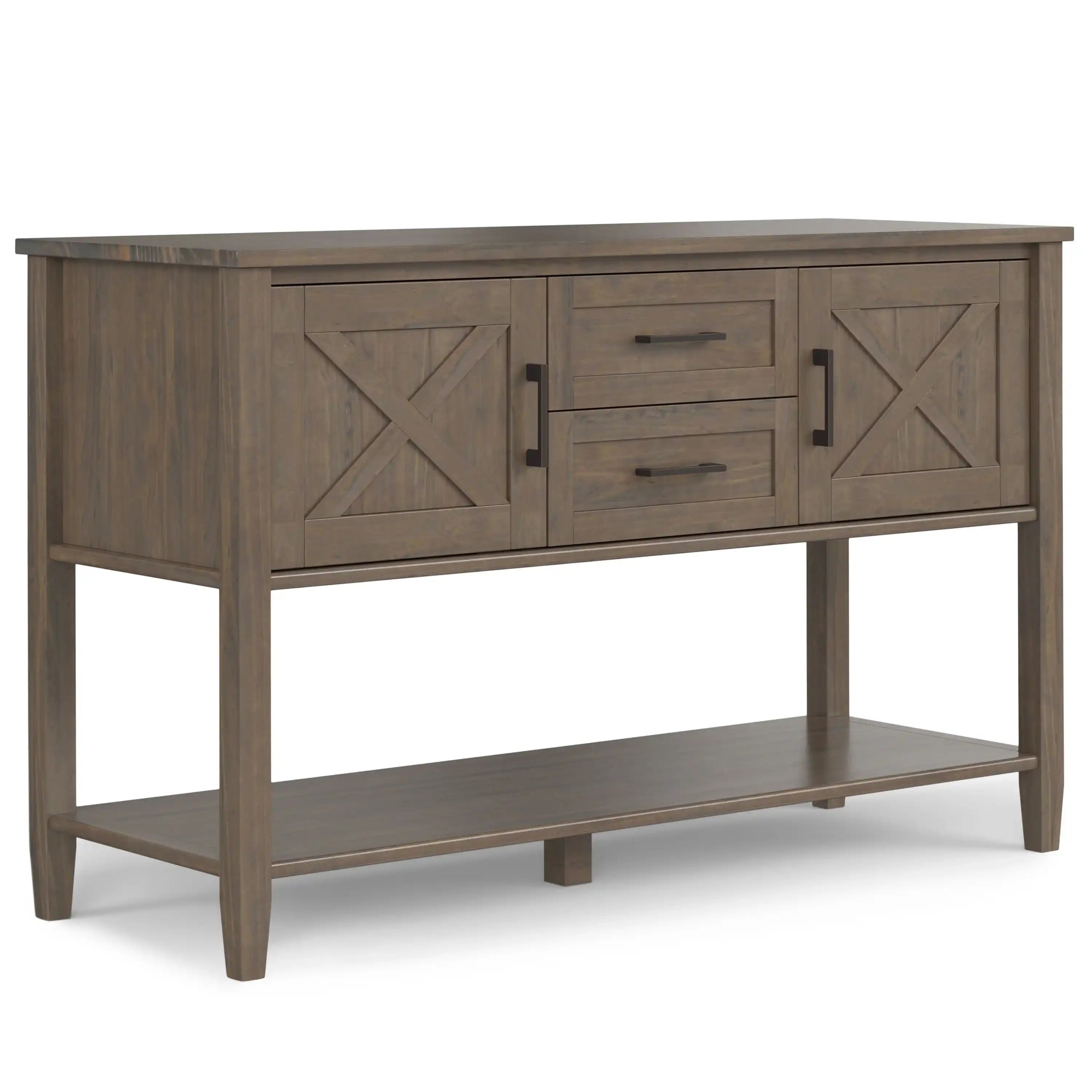 Ela - Console Table - Smoky Brown - Best Buy Furniture