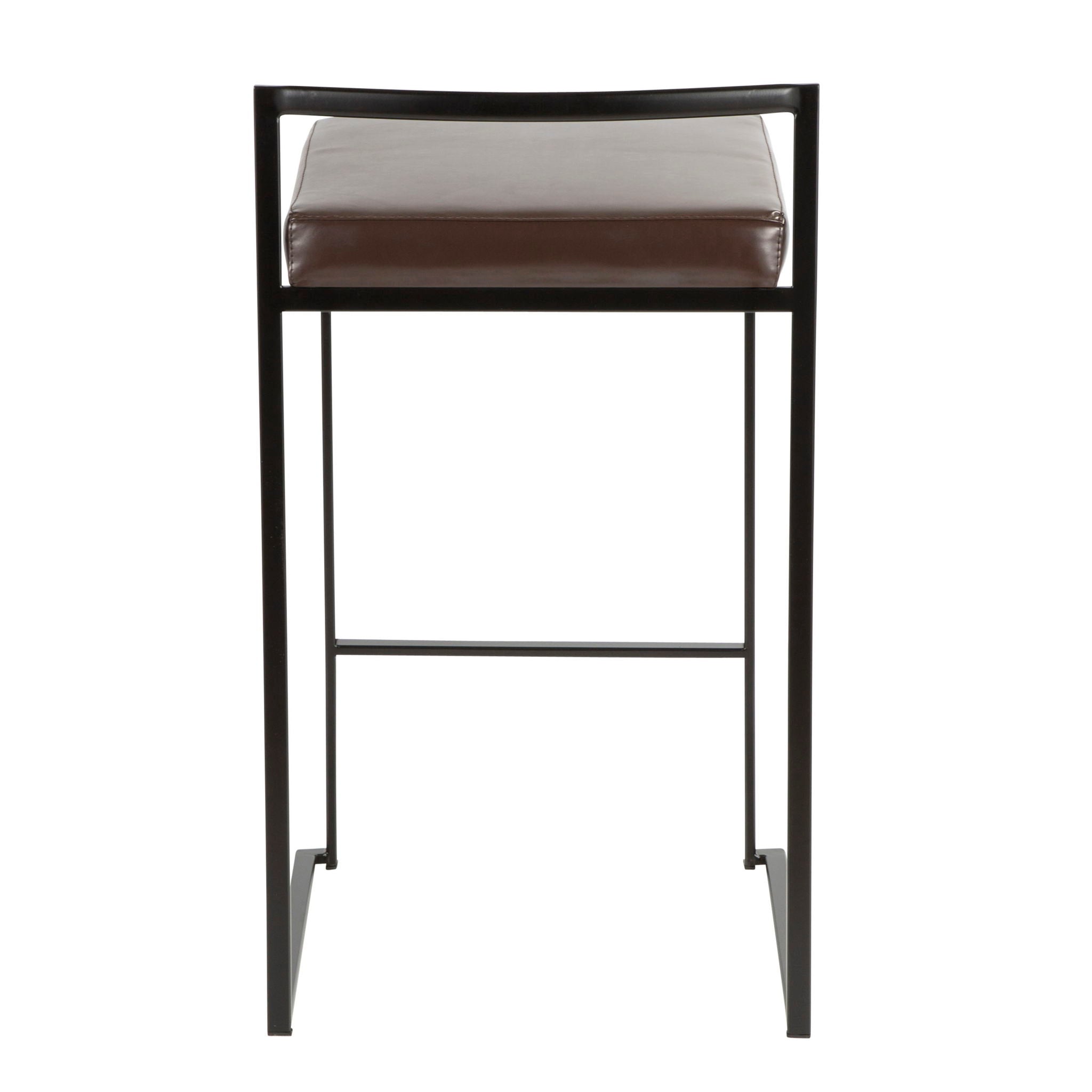 Fuji - Contemporary Style Stackable Counter Stool - Best Buy Furniture