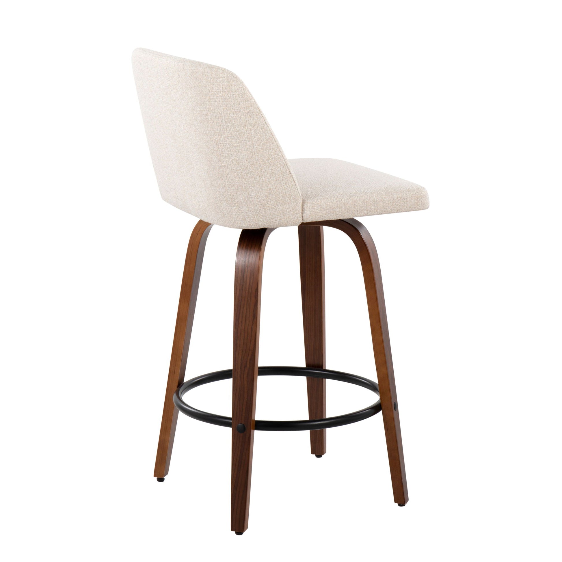 Toriano - Mid Century Modern, Counter Stool (Set of 2) - Best Buy Furniture