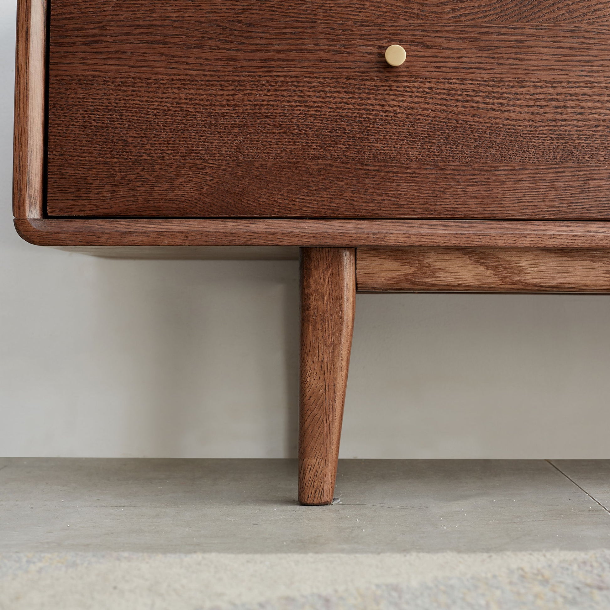 TV Cabinet With Chinese Changhong Glass Doors, Two Drawer Storage Space TV Standing - Best Buy Furniture