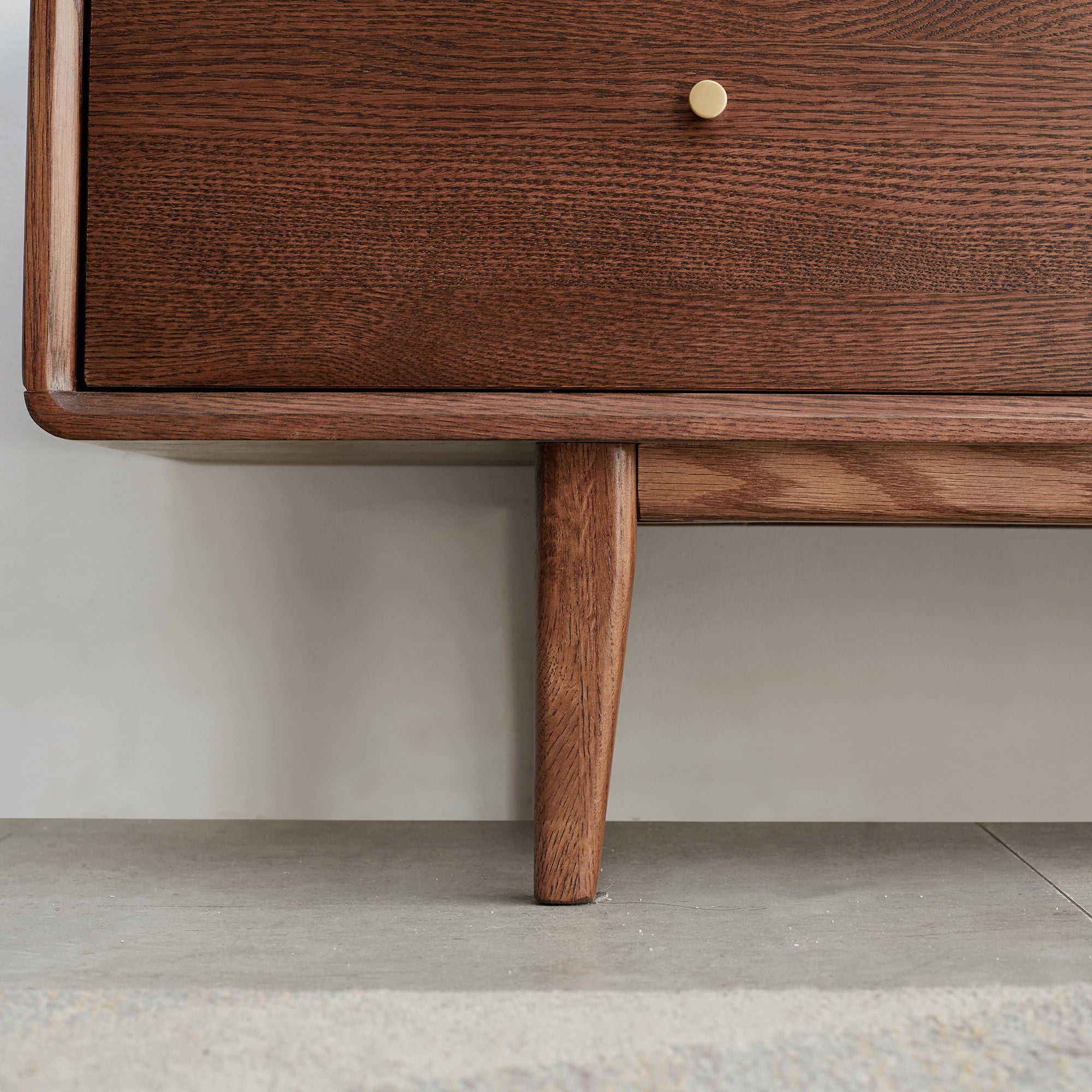 TV Cabinet With Chinese Changhong Glass Doors, Two Drawer Storage Space TV Standing - Best Buy Furniture