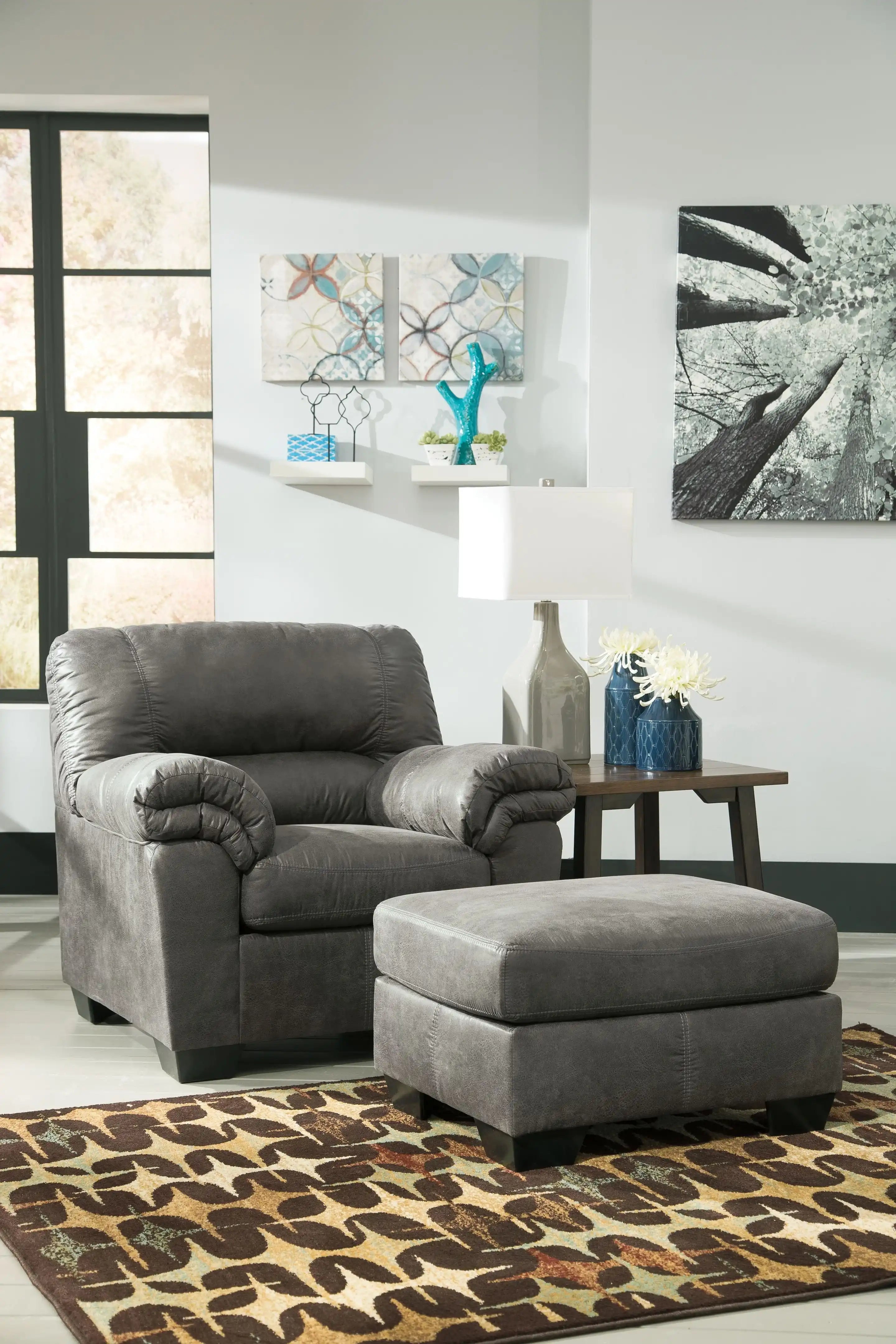 Bladen - Chair, Ottoman - Best Buy Furniture