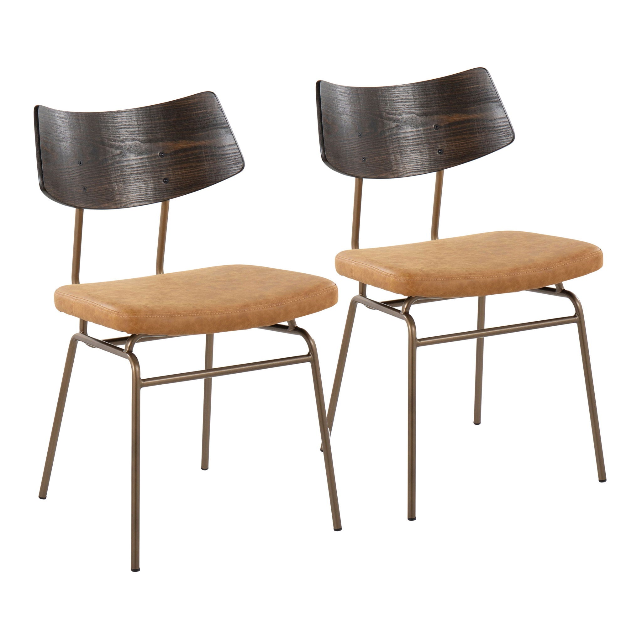 Walker - Mid Century Modern Chair (Set of 2) - Best Buy Furniture