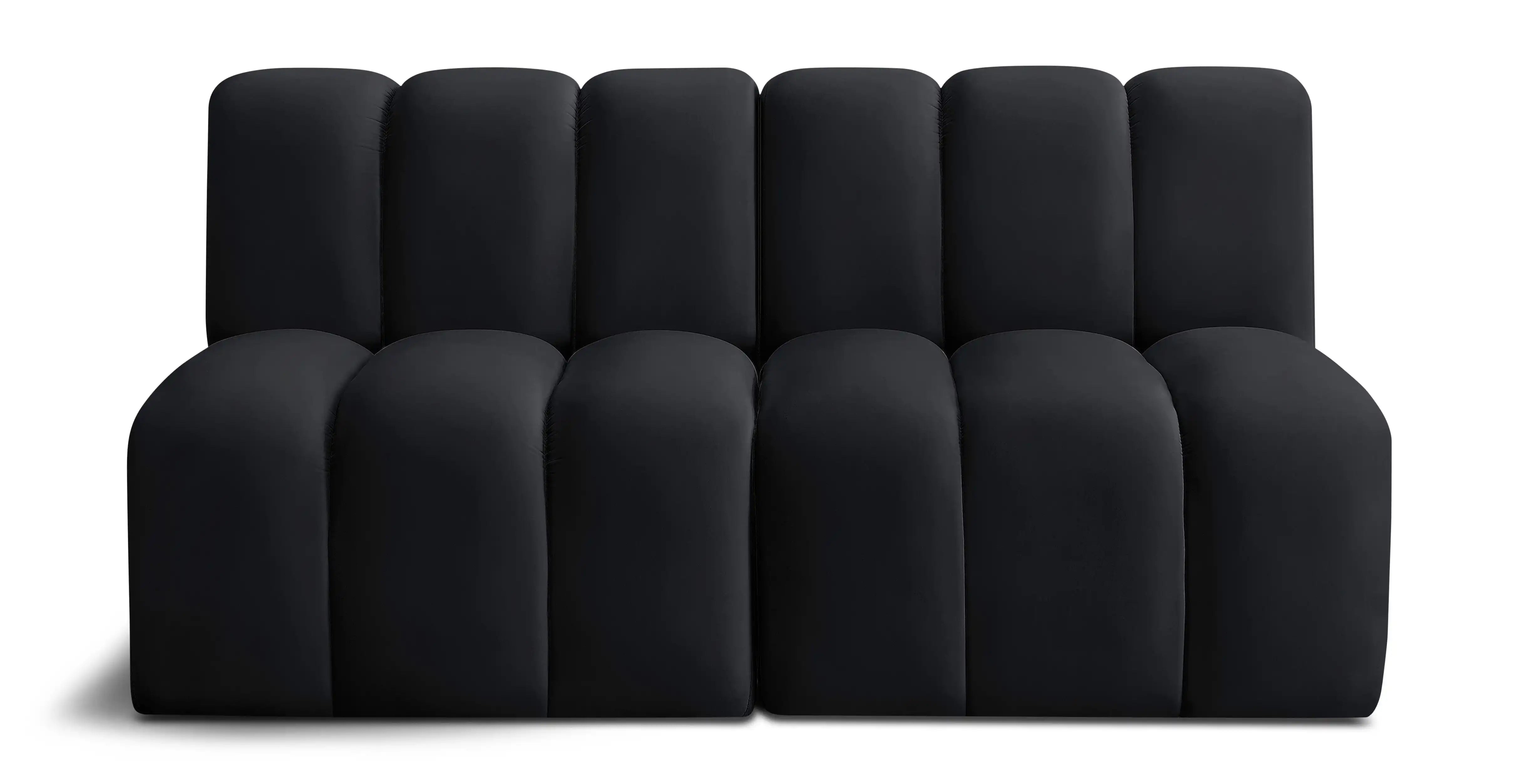 Arc - Velvet 2 Seats Modular Sofa - Best Buy Furniture