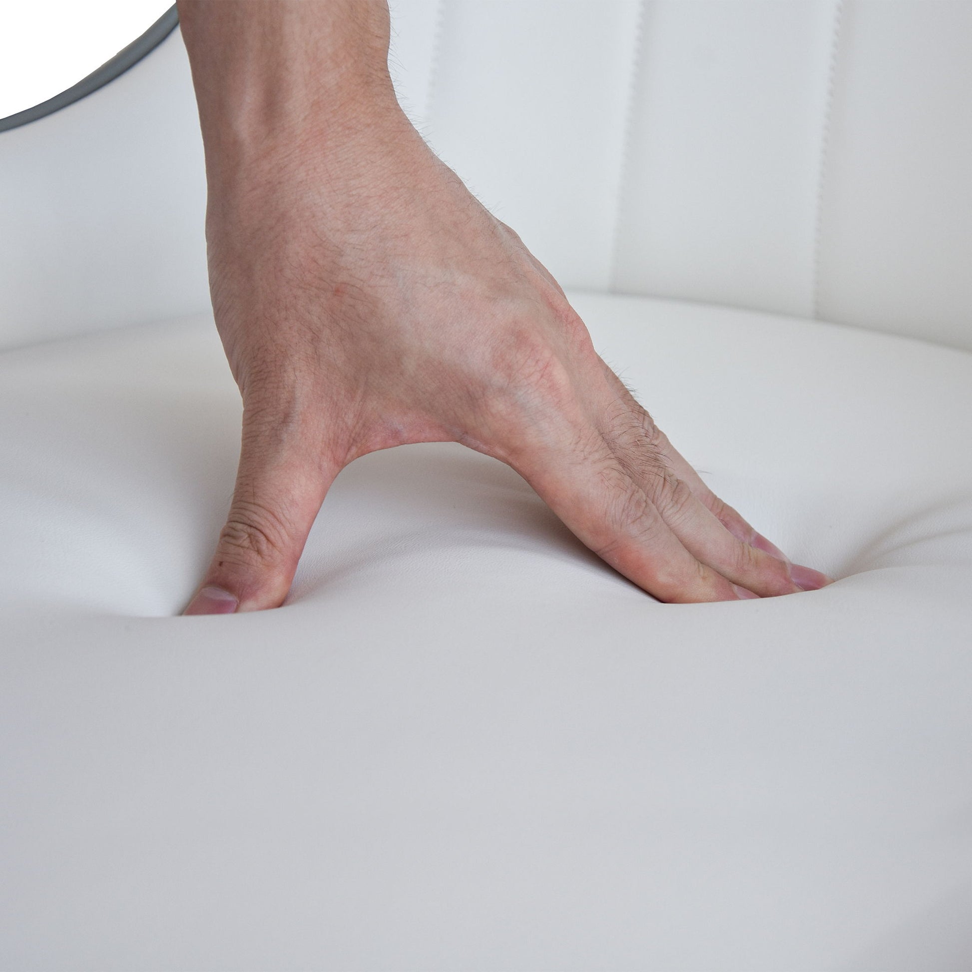 Modern PU Sponge-Filled Dining Chair, Solid Wood Metal Legs, Suitable For Restaurants, Living Rooms And Rooms (Set of 2) - Best Buy Furniture