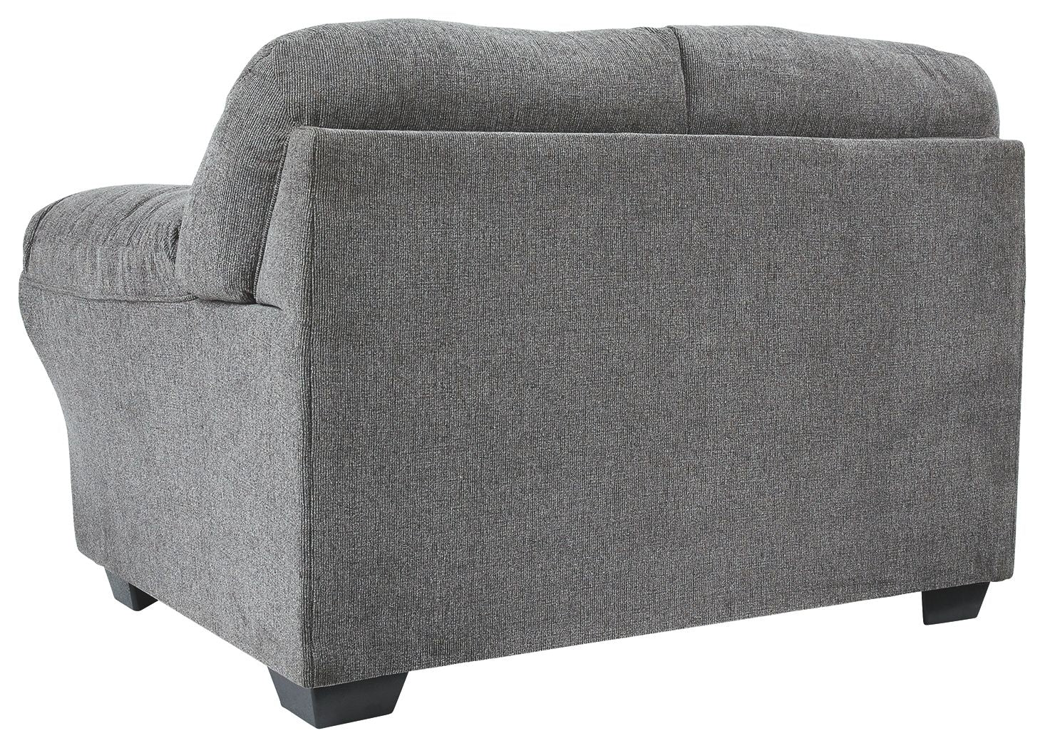 Allmaxx - Loveseat - Pewter - Best Buy Furniture
