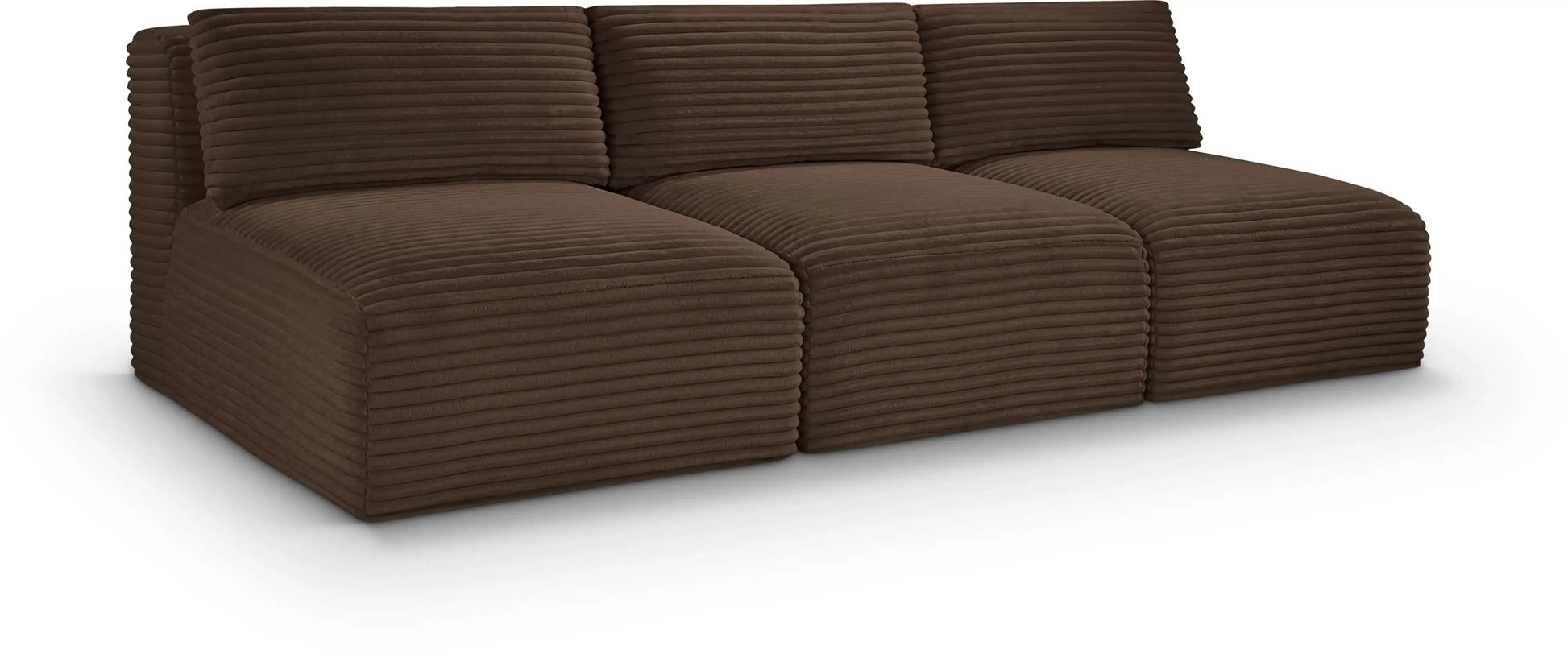 Shaggy - 3 Seat Modular Armless Sofa - Best Buy Furniture