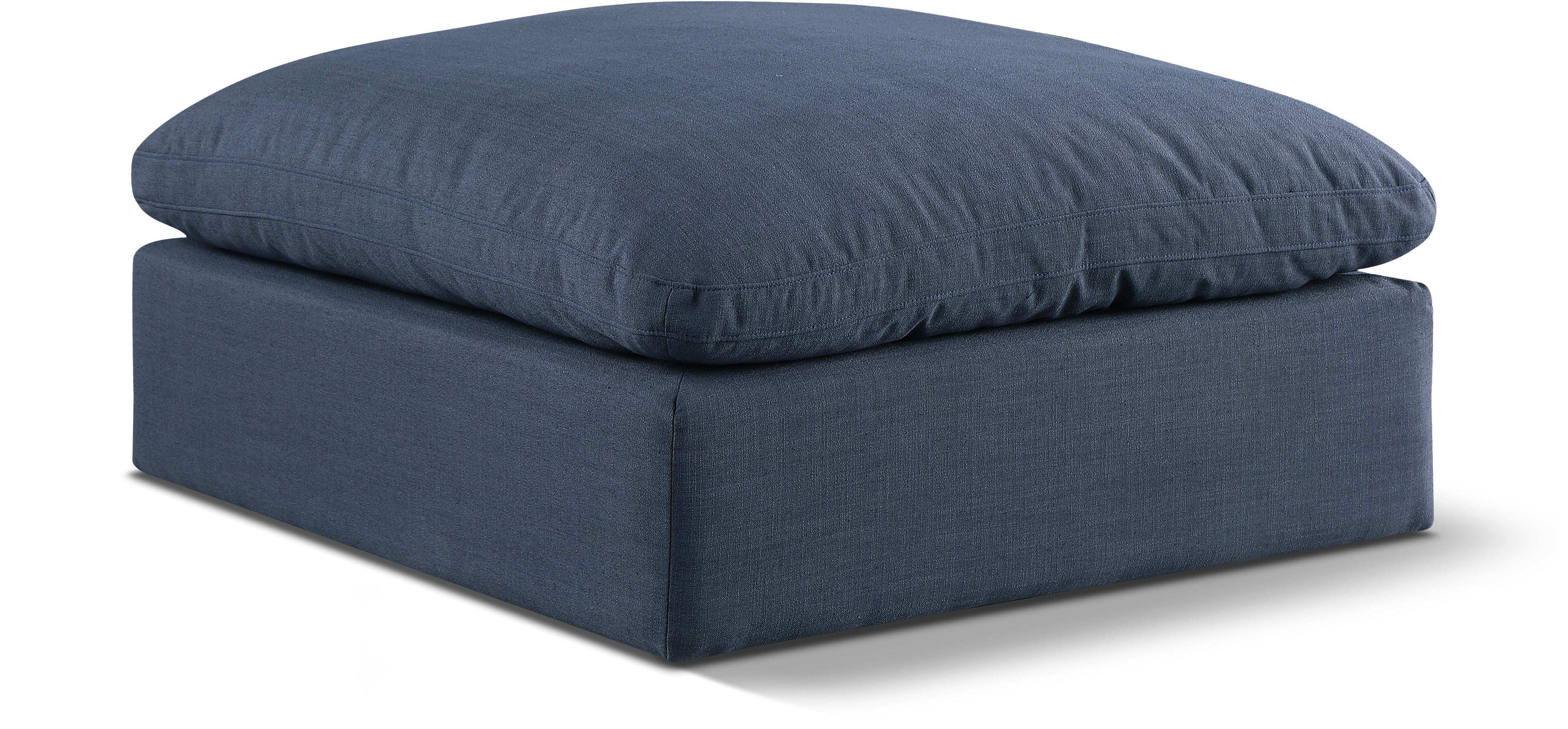 Comfy - Linen Ottoman - Best Buy Furniture