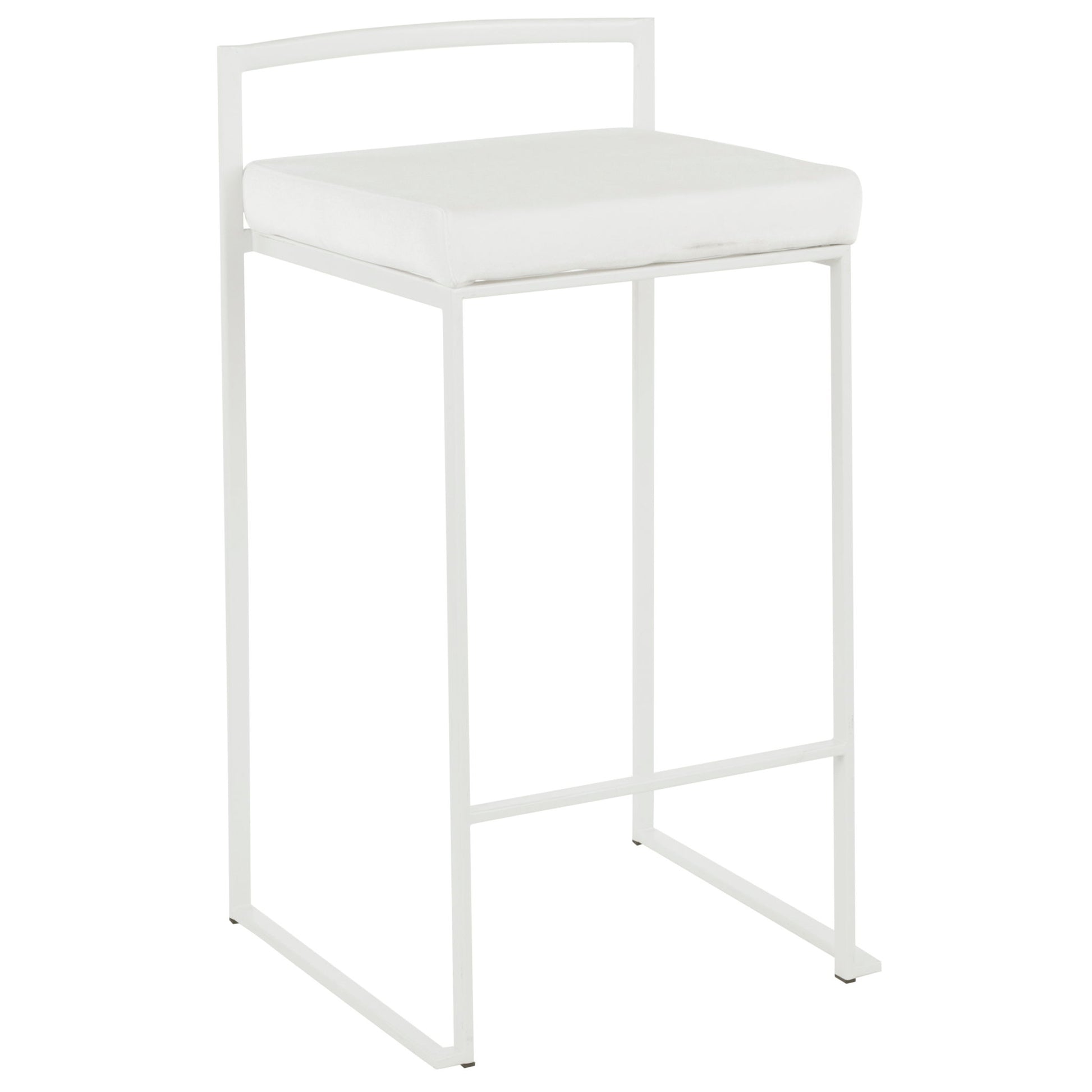 Fuji - Simple Elegance, Contemporary Stackable Counter Stool - Best Buy Furniture