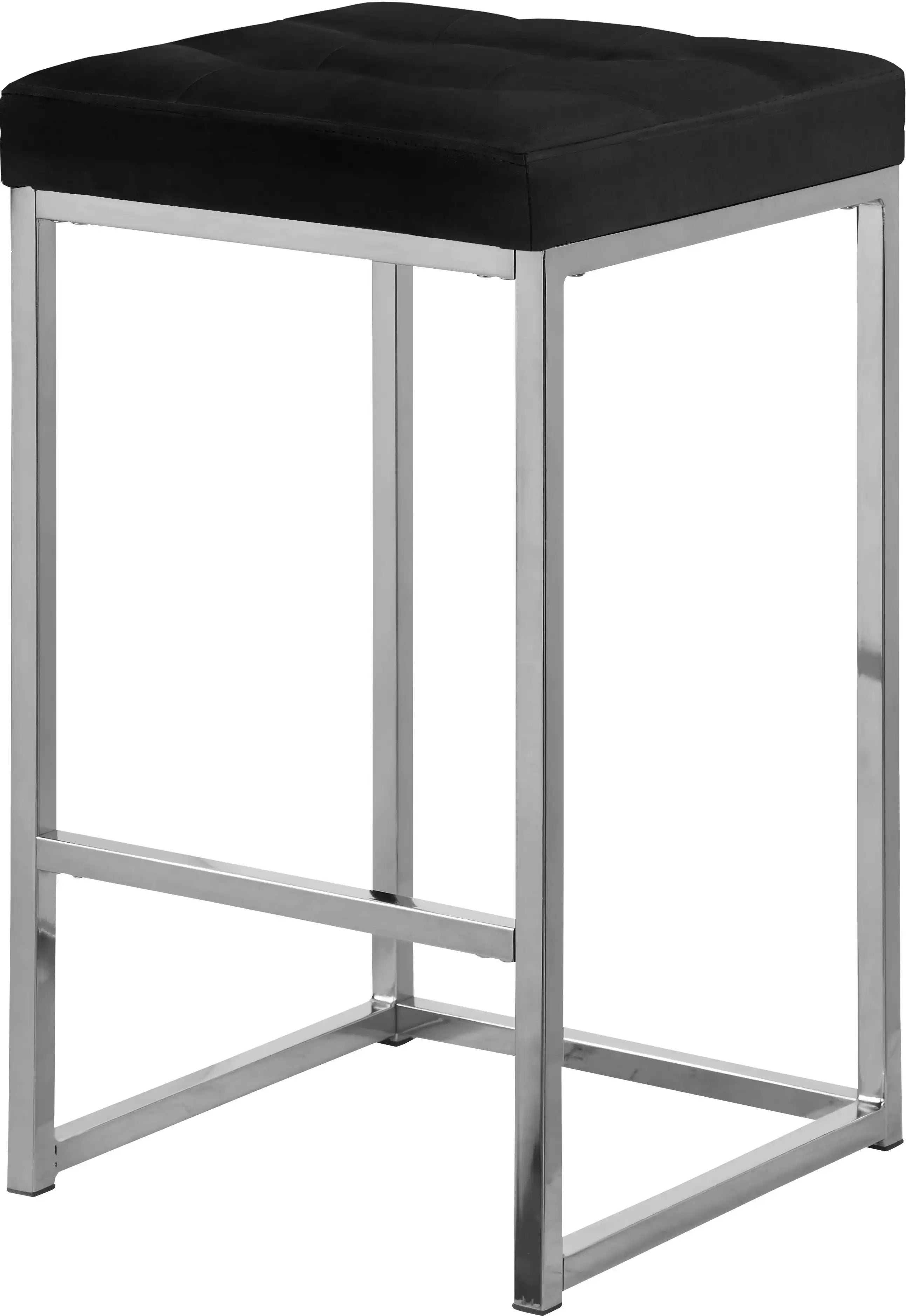 Nicola - Velvet Stool (Set of 2) - Best Buy Furniture