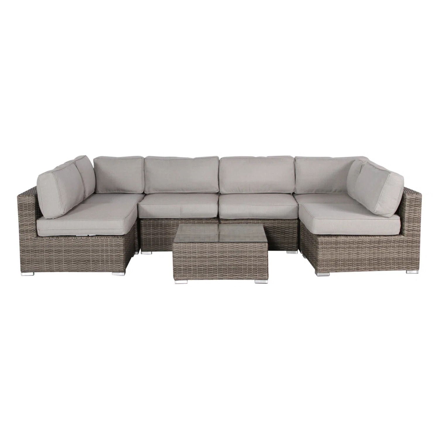 Outdoor Wicker Seating Group With Cushions - Best Buy Furniture