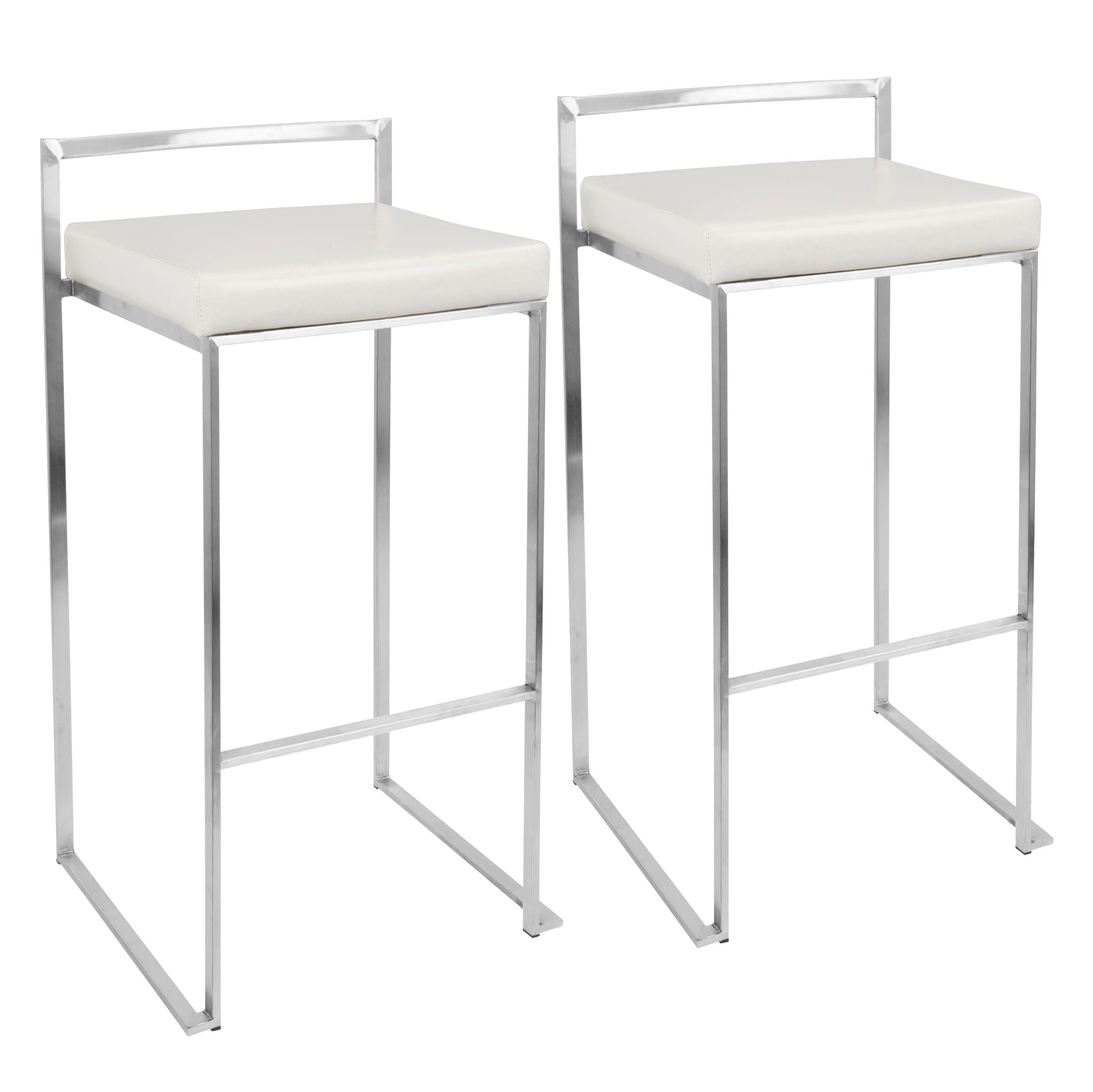 Fuji - Contemporary Stackable Design Barstool - Best Buy Furniture