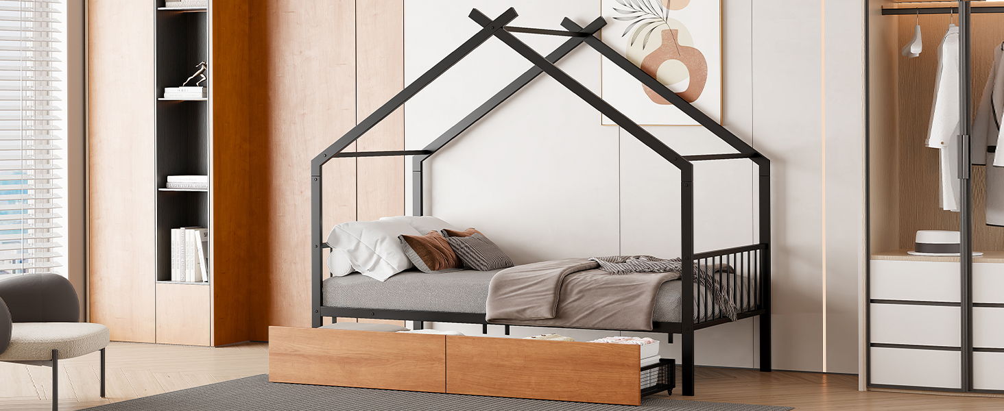 Adorable House Design Bed