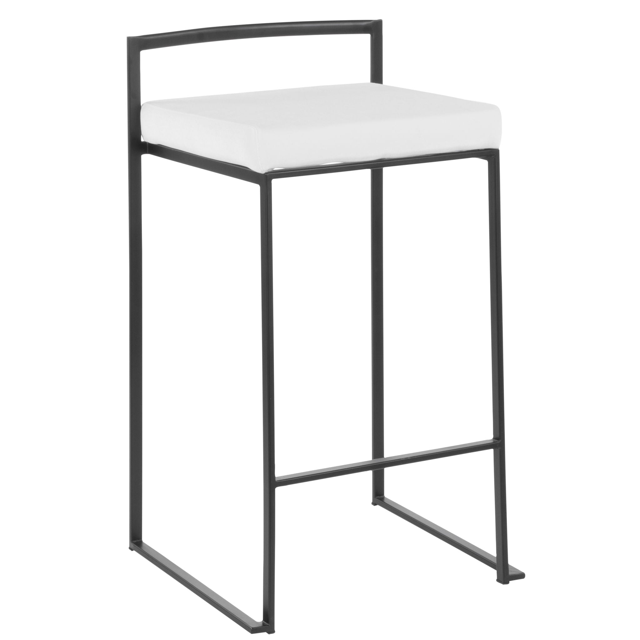 Fuji - Contemporary Style Stackable Counter Stool - Best Buy Furniture