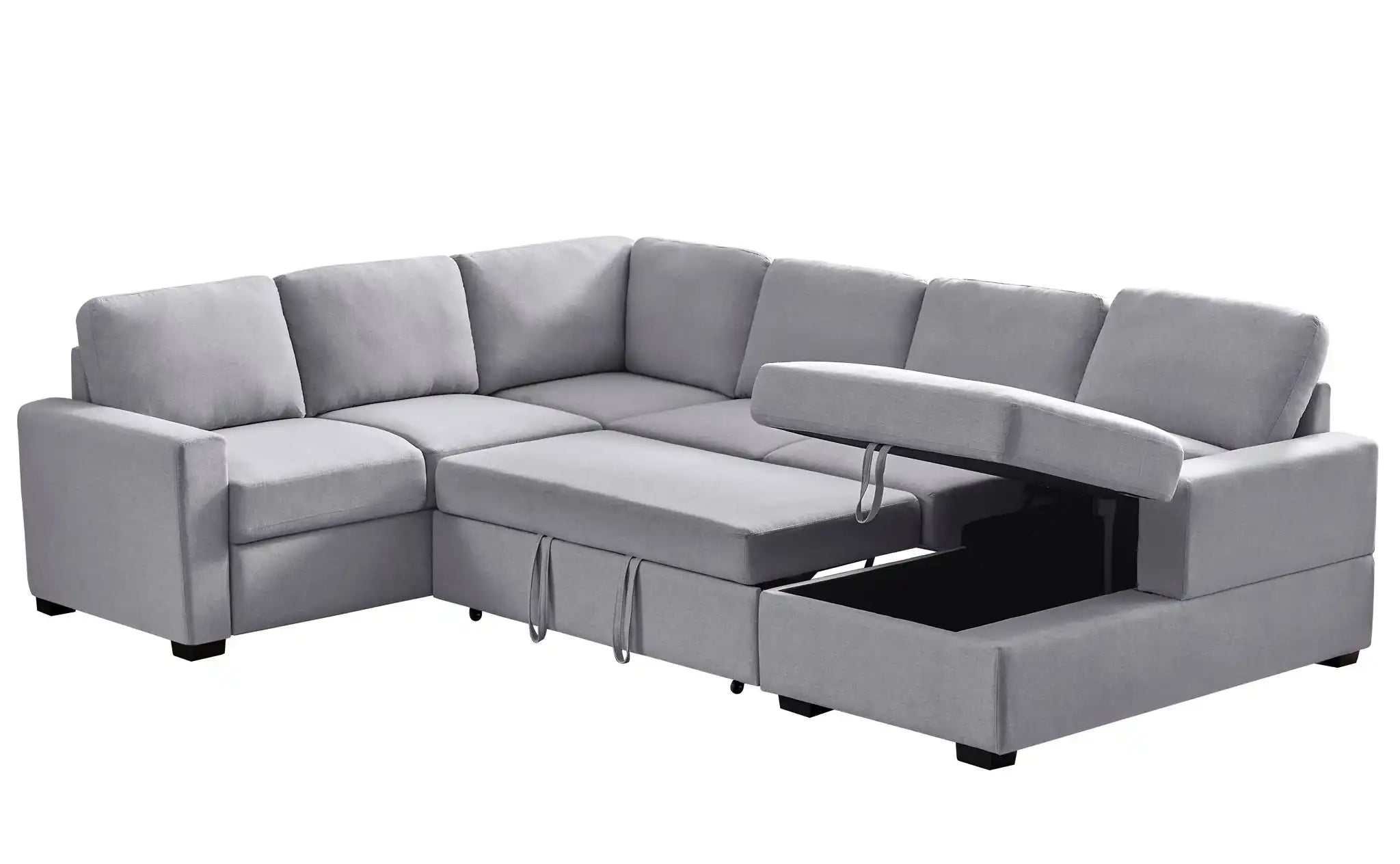 Ketterman - 4 Piece Upholstered Sectional - Best Buy Furniture