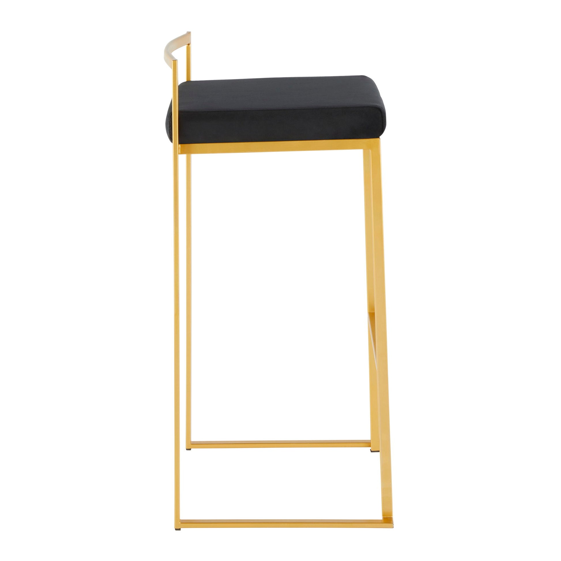 Fuji - Contemporary / Glam & Quality Construction Barstool - Best Buy Furniture