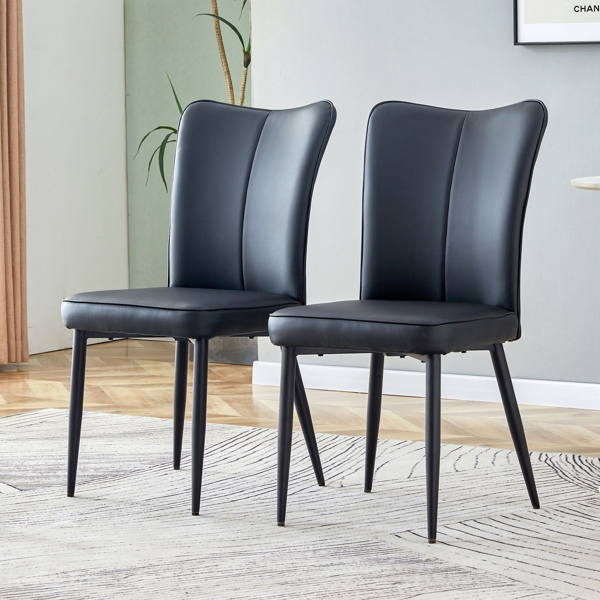 Modern Minimalist Dining Chairs (Set of 2) - Best Buy Furniture