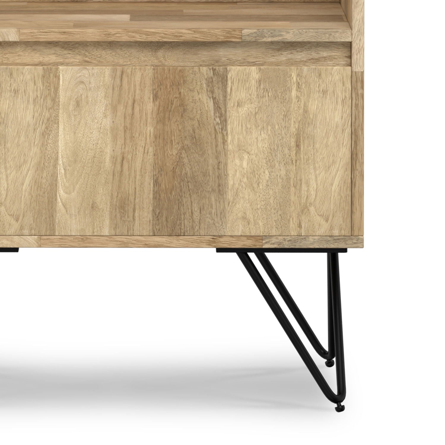 Hunter - Tall Bookcase - Natural - Best Buy Furniture