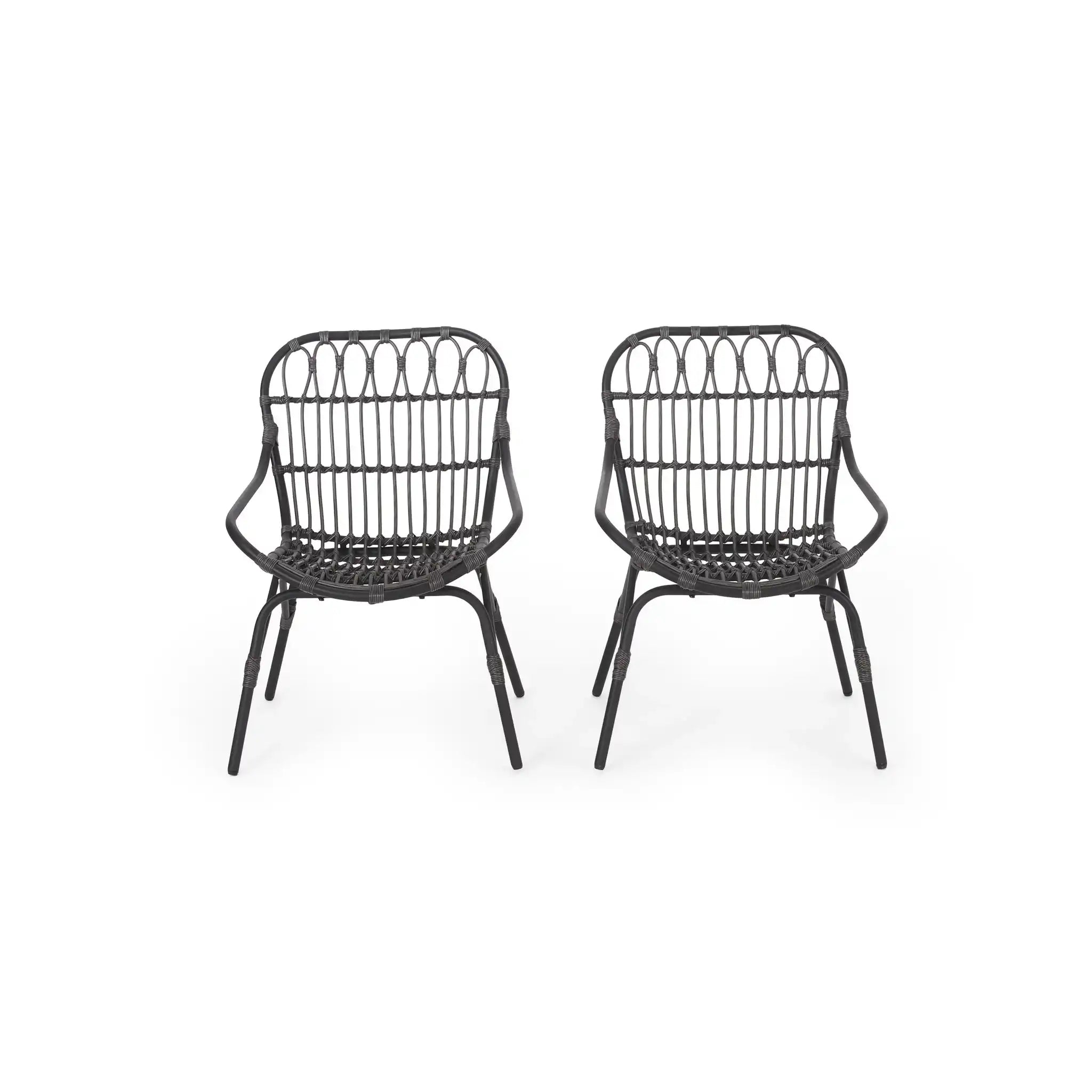 Monsoon - Outdoor Accent Chair With Open Weave Design - Best Buy Furniture